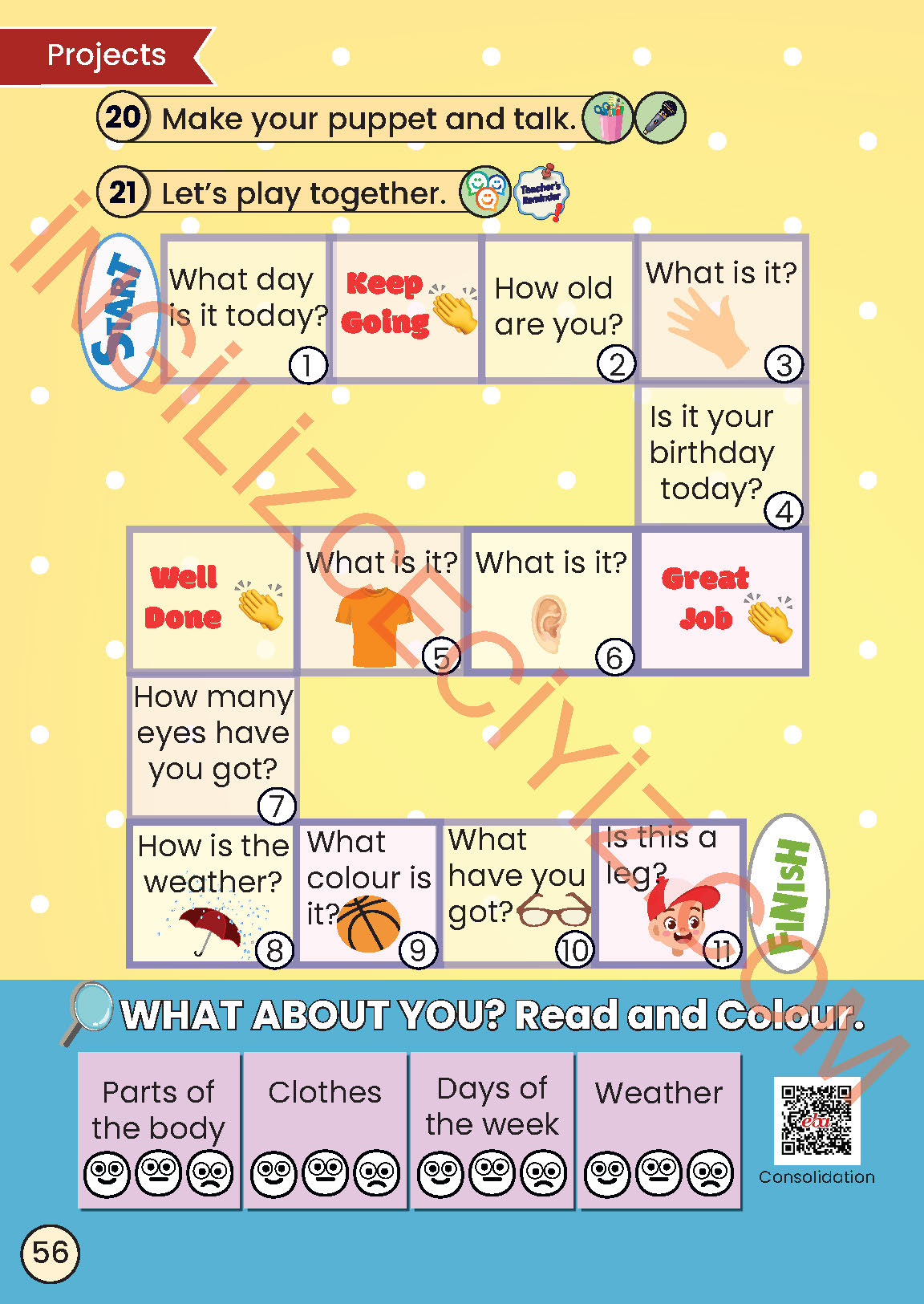 2. Sınıf Meb Yayınları İngilizce Ders Kitabı Sayfa 56 Cevapları