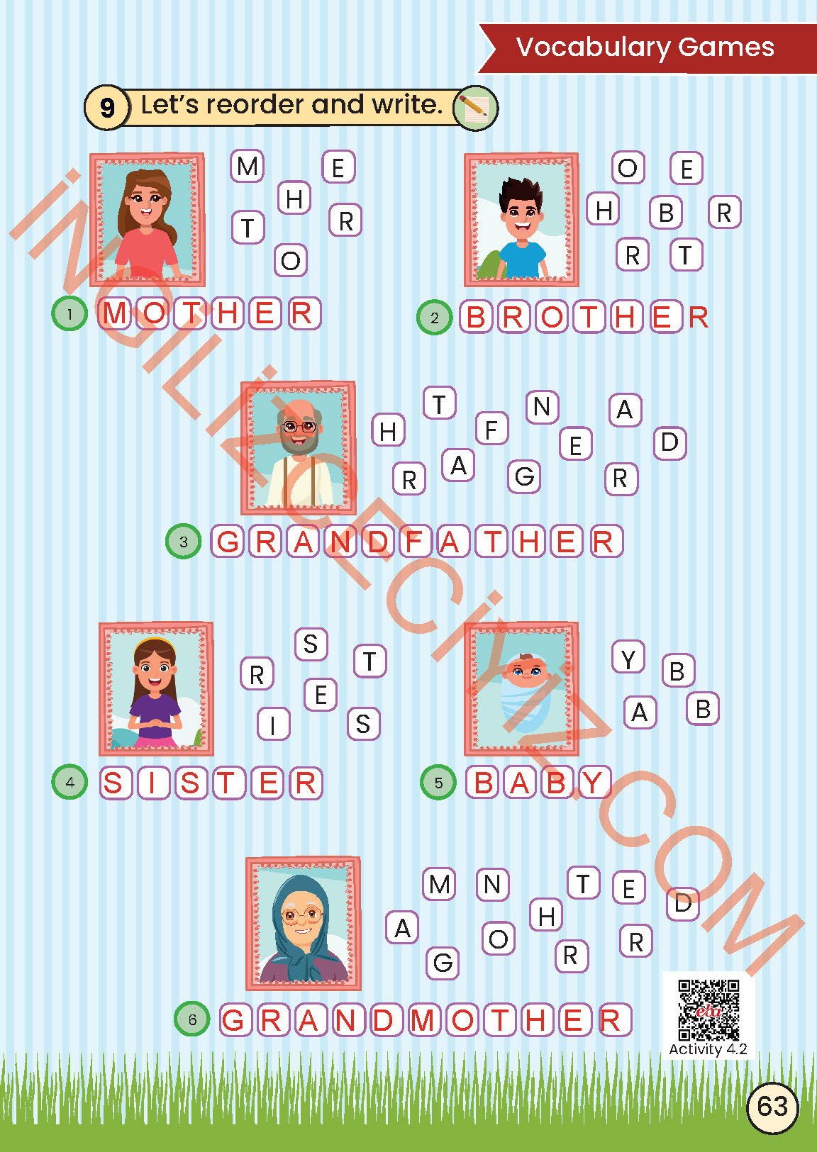 2. Sınıf Meb Yayınları İngilizce Ders Kitabı Sayfa 63 Cevapları