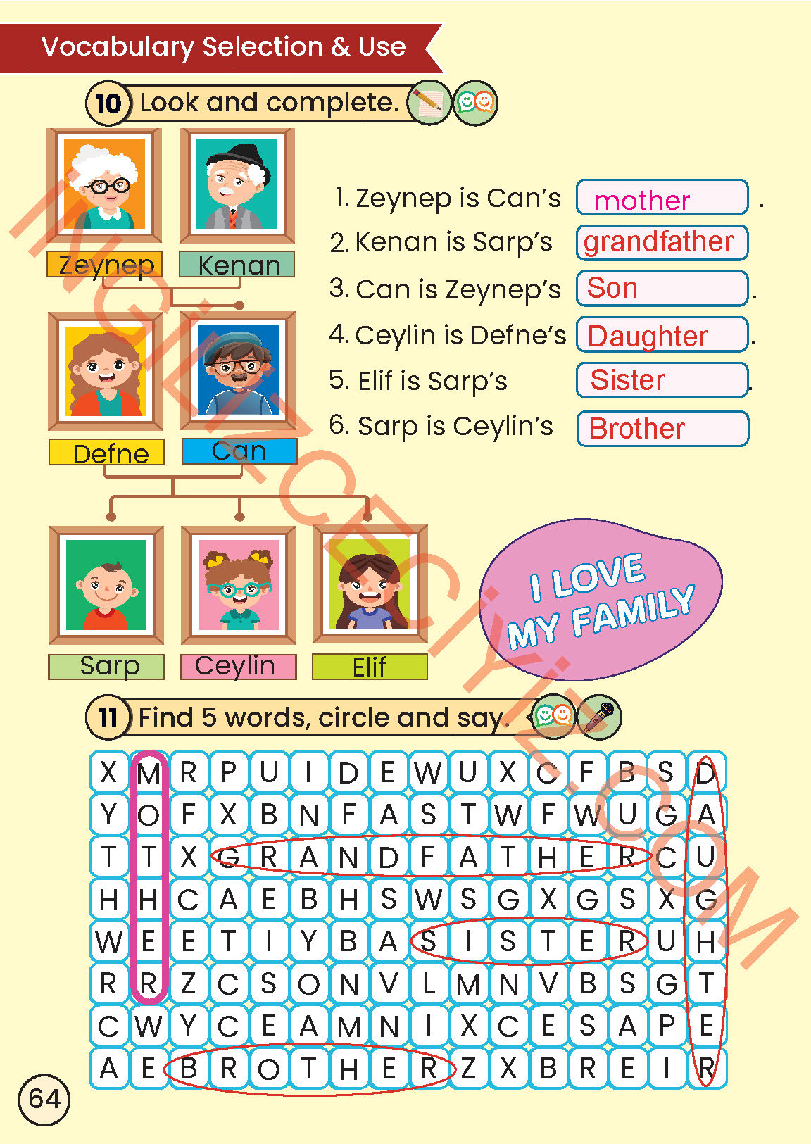 2. Sınıf Meb Yayınları İngilizce Ders Kitabı Sayfa 64 Cevapları
