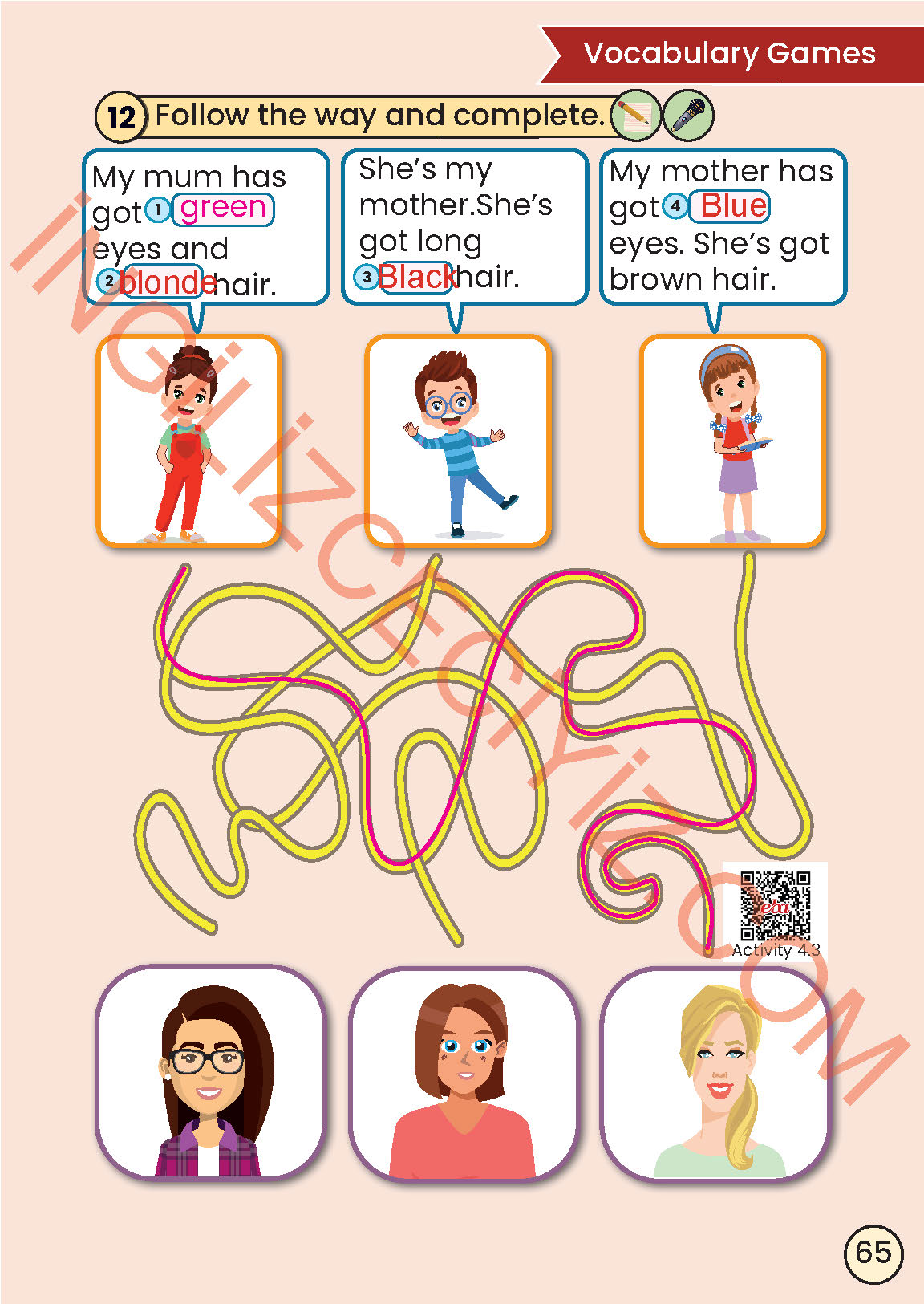 2. Sınıf Meb Yayınları İngilizce Ders Kitabı Sayfa 65 Cevapları