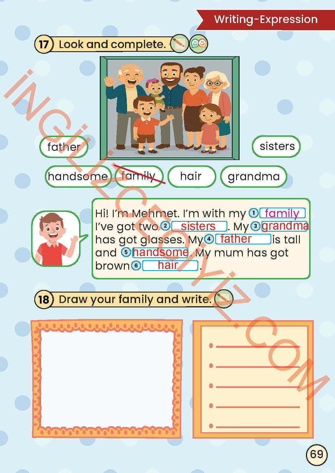 2. Sınıf Meb Yayınları İngilizce Ders Kitabı Sayfa 69 Cevapları