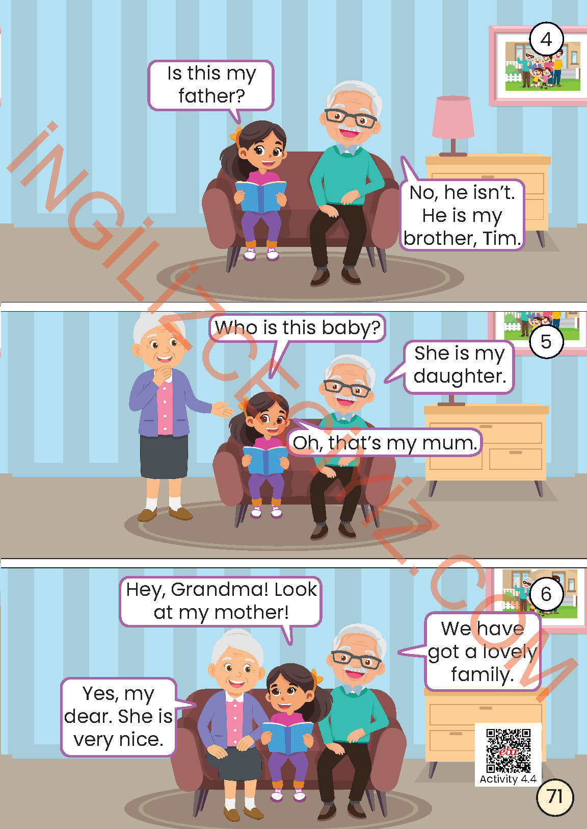 2. Sınıf Meb Yayınları İngilizce Ders Kitabı Sayfa 71 Cevapları