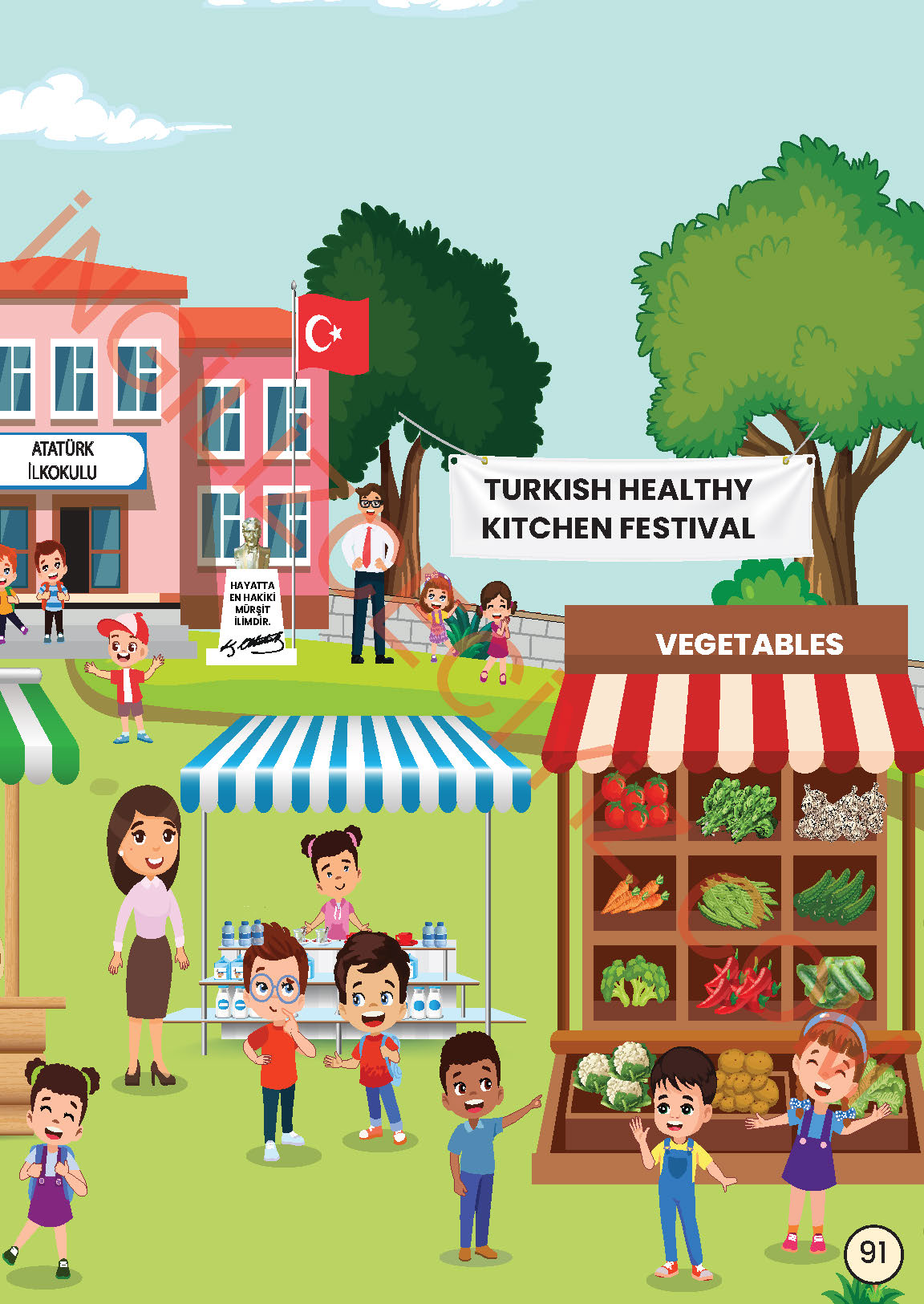 2. Sınıf Meb Yayınları İngilizce Ders Kitabı Sayfa 91 Cevapları