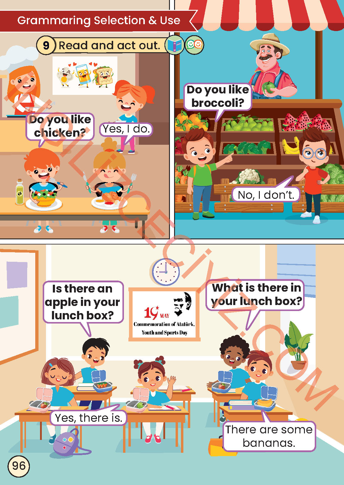 2. Sınıf Meb Yayınları İngilizce Ders Kitabı Sayfa 96 Cevapları