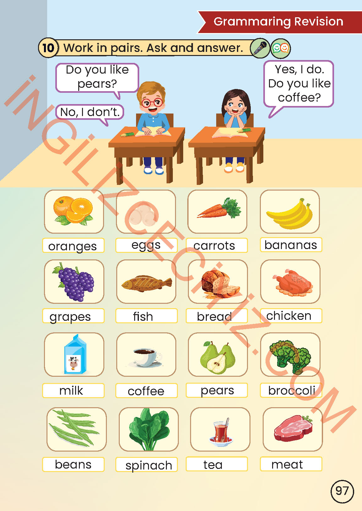 2. Sınıf Meb Yayınları İngilizce Ders Kitabı Sayfa 97 Cevapları