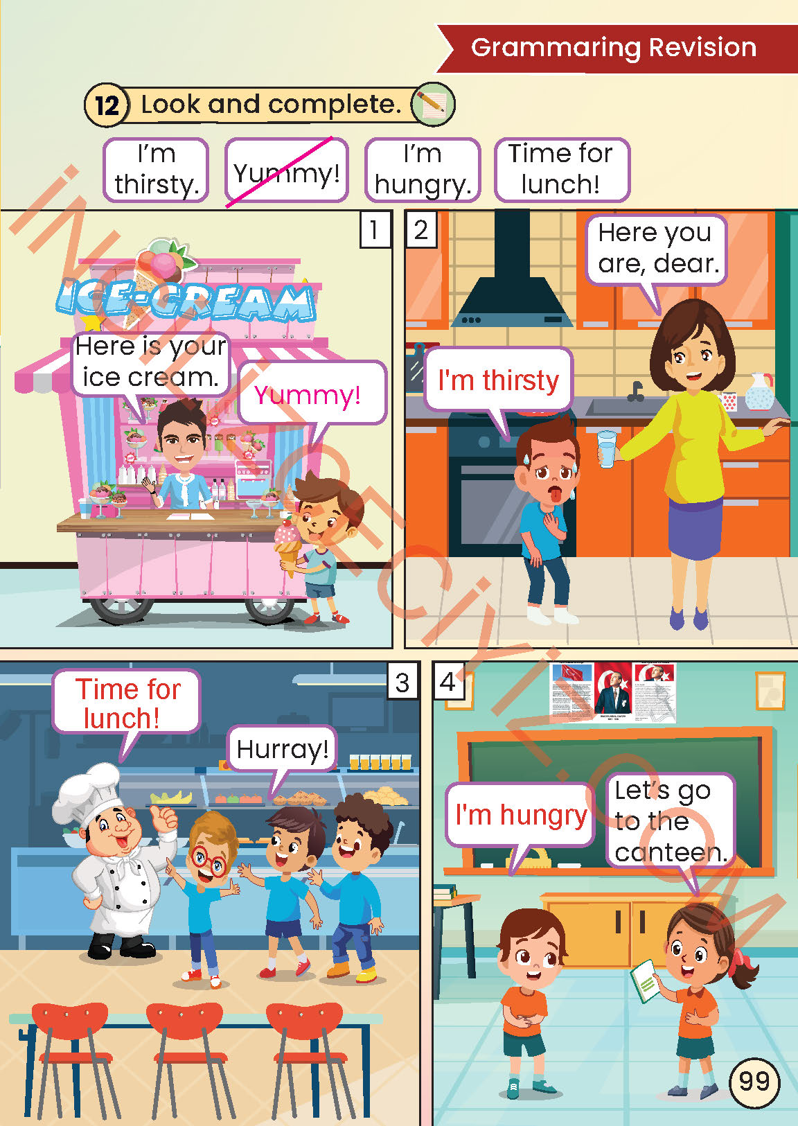 2. Sınıf Meb Yayınları İngilizce Ders Kitabı Sayfa 99 Cevapları