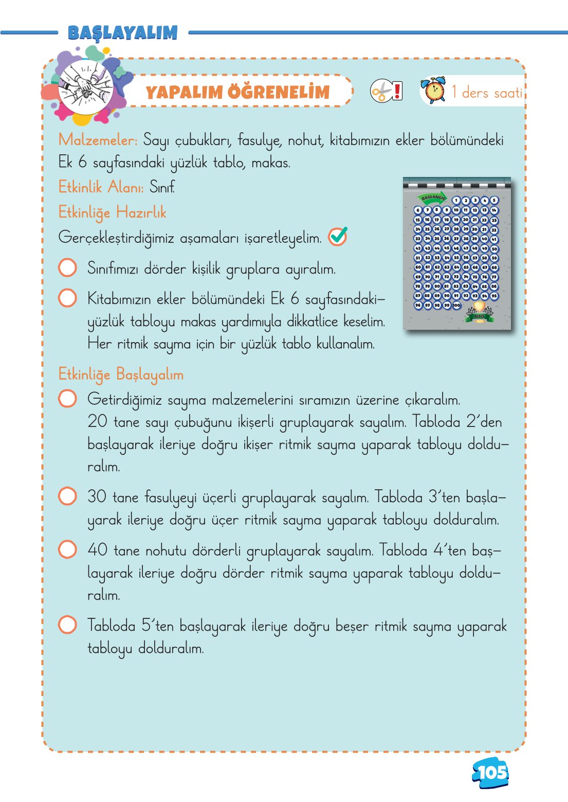 2. Sınıf Meb Yayınları Matematik Ders Kitabı Sayfa 105 Cevapları