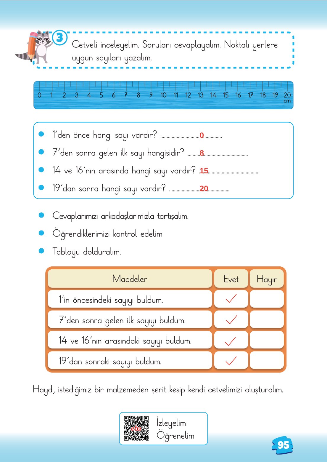 2. Sınıf Meb Yayınları Matematik Ders Kitabı Sayfa 95 Cevapları