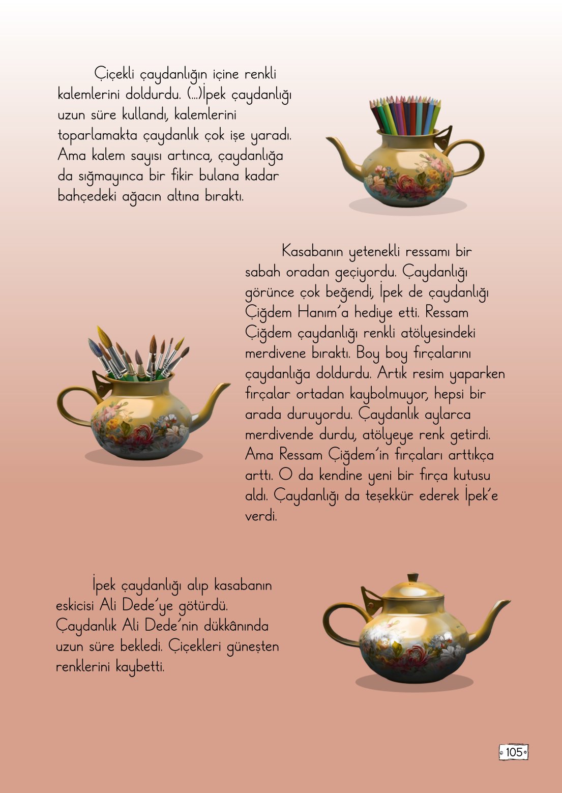 2. Sınıf Meb Yayınları Türkçe Ders Kitabı Sayfa 105 Cevapları