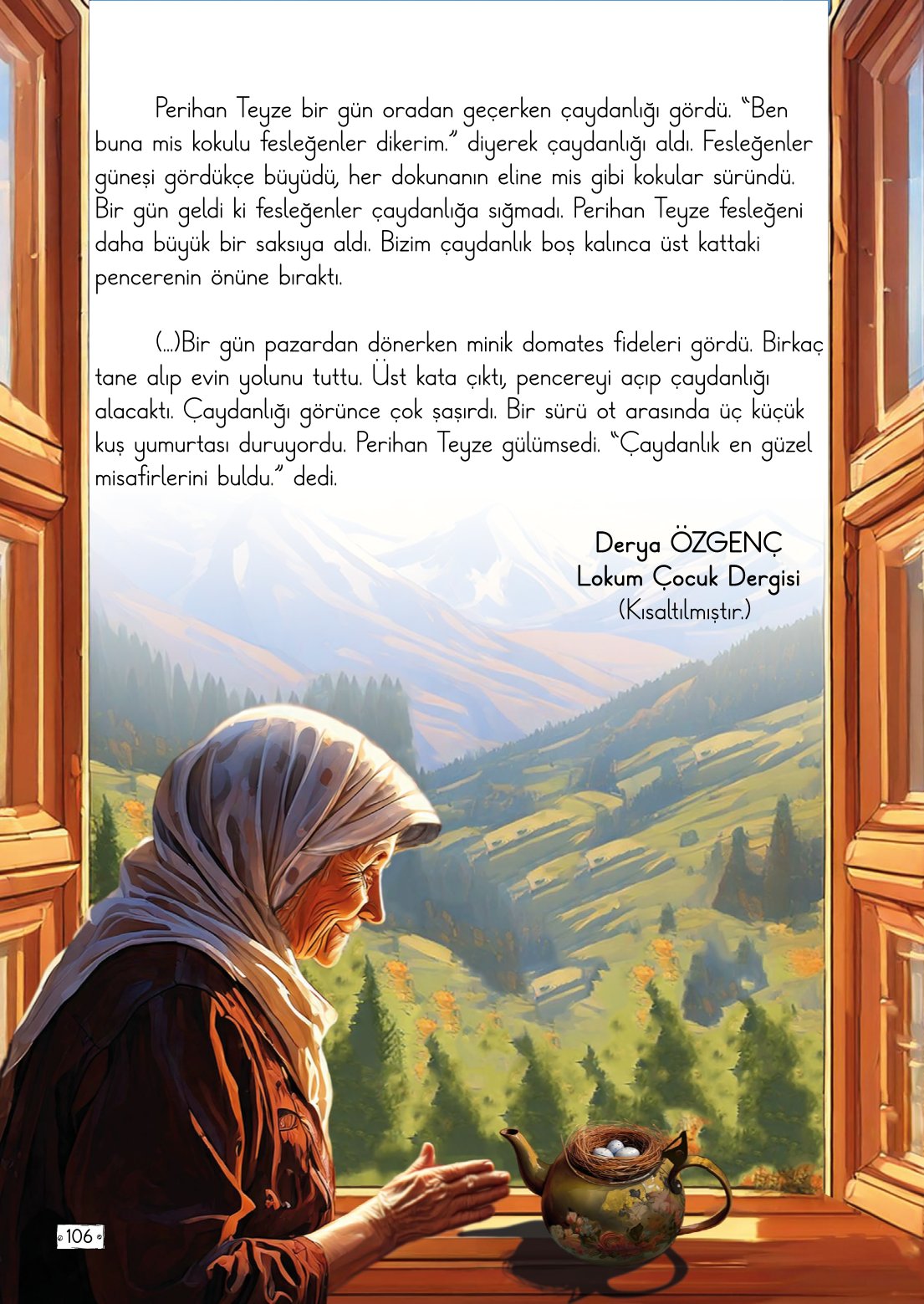 2. Sınıf Meb Yayınları Türkçe Ders Kitabı Sayfa 106 Cevapları
