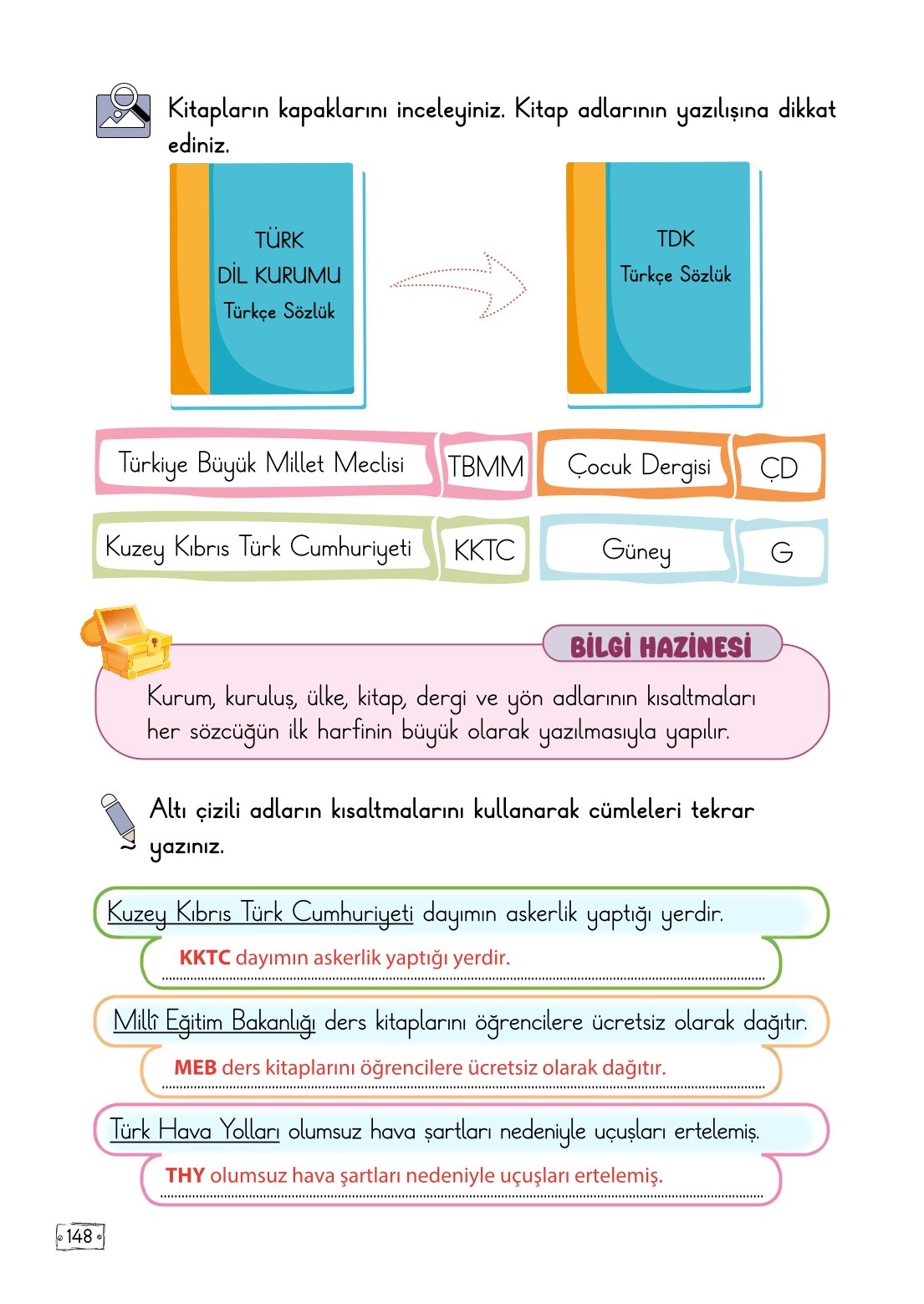 2. Sınıf Meb Yayınları Türkçe Ders Kitabı Sayfa 148 Cevapları