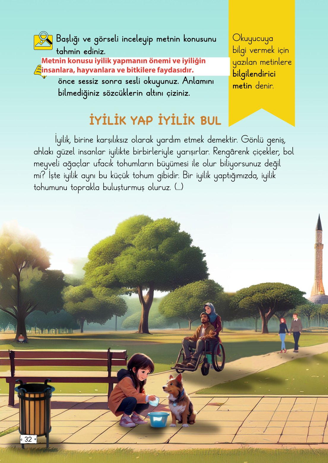 2. Sınıf Meb Yayınları Türkçe Ders Kitabı Sayfa 32 Cevapları