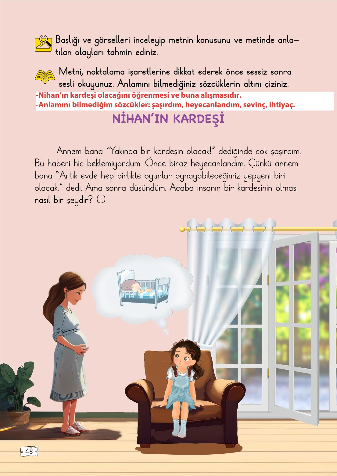 2. Sınıf Meb Yayınları Türkçe Ders Kitabı Sayfa 48 Cevapları