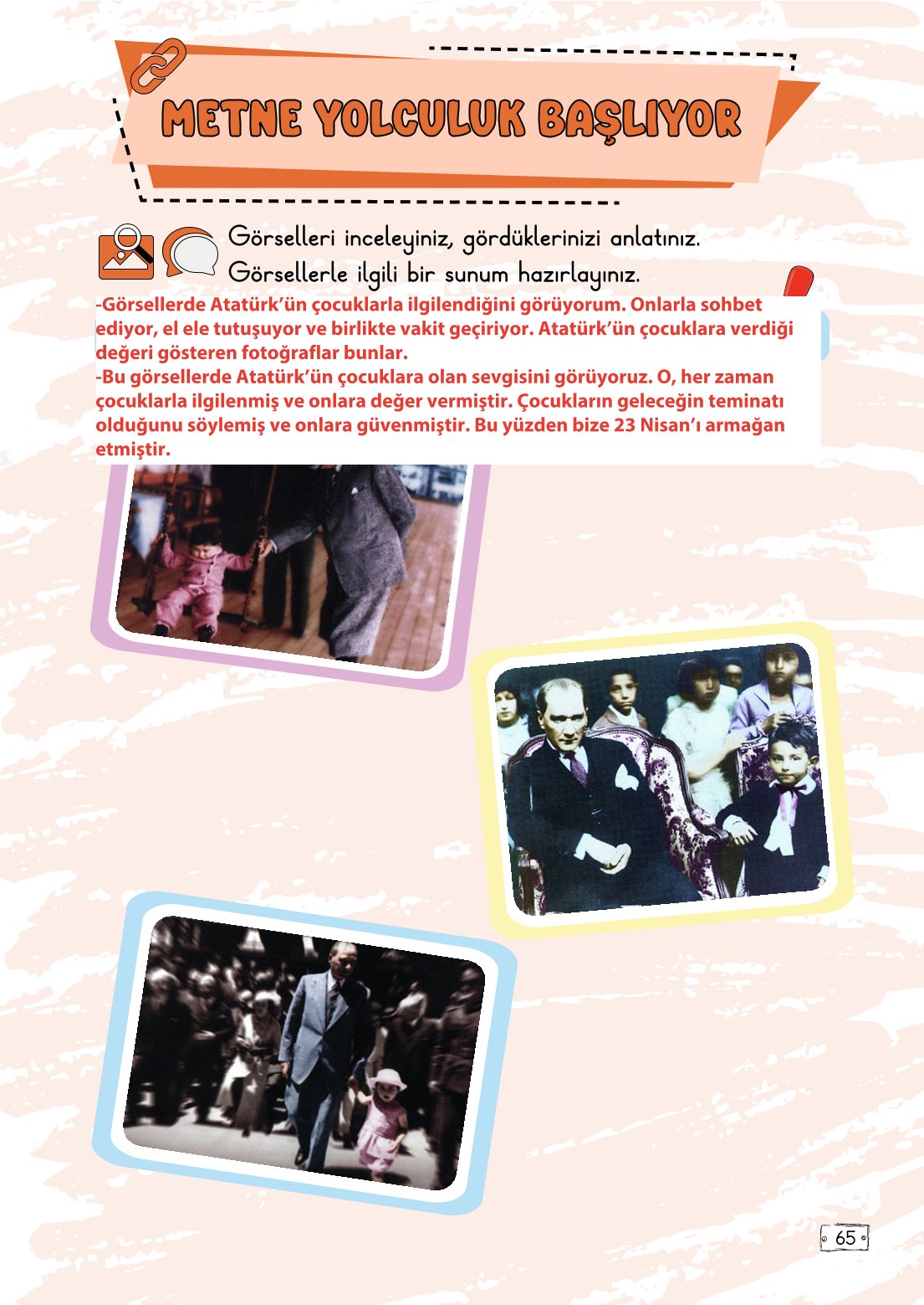 2. Sınıf Meb Yayınları Türkçe Ders Kitabı Sayfa 65 Cevapları