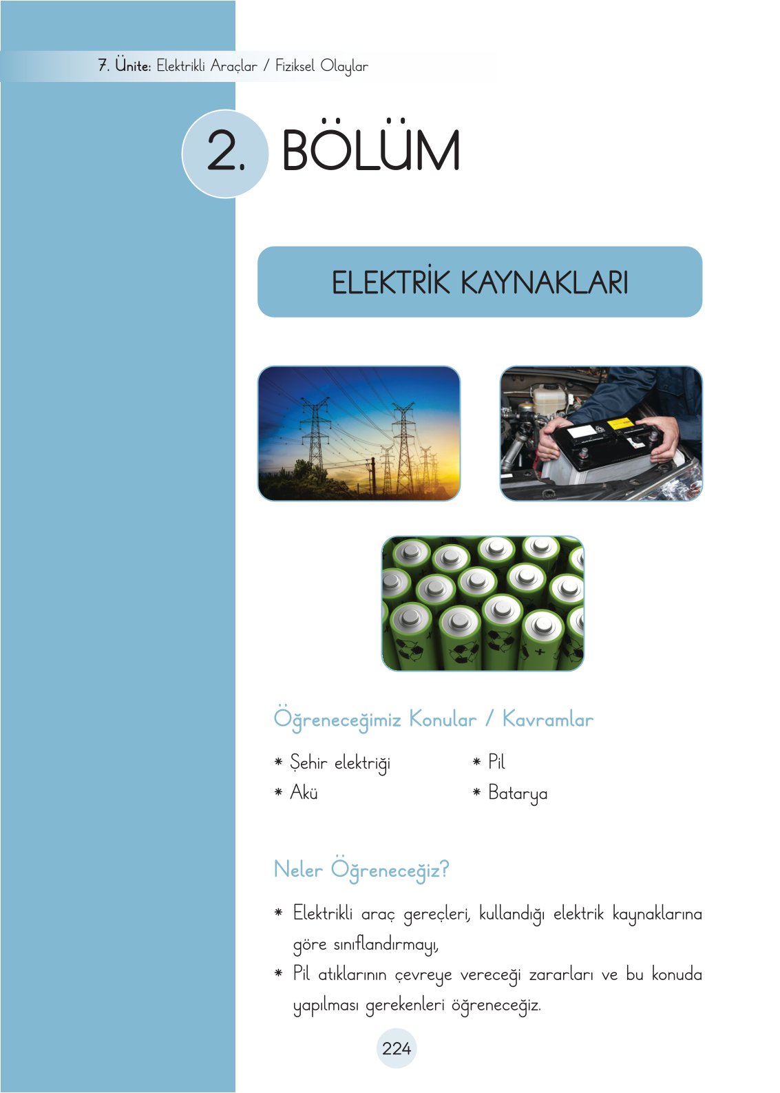 3. Sınıf Cem Yayınları Fen Bilimleri Ders Kitabı Sayfa 224 Cevapları