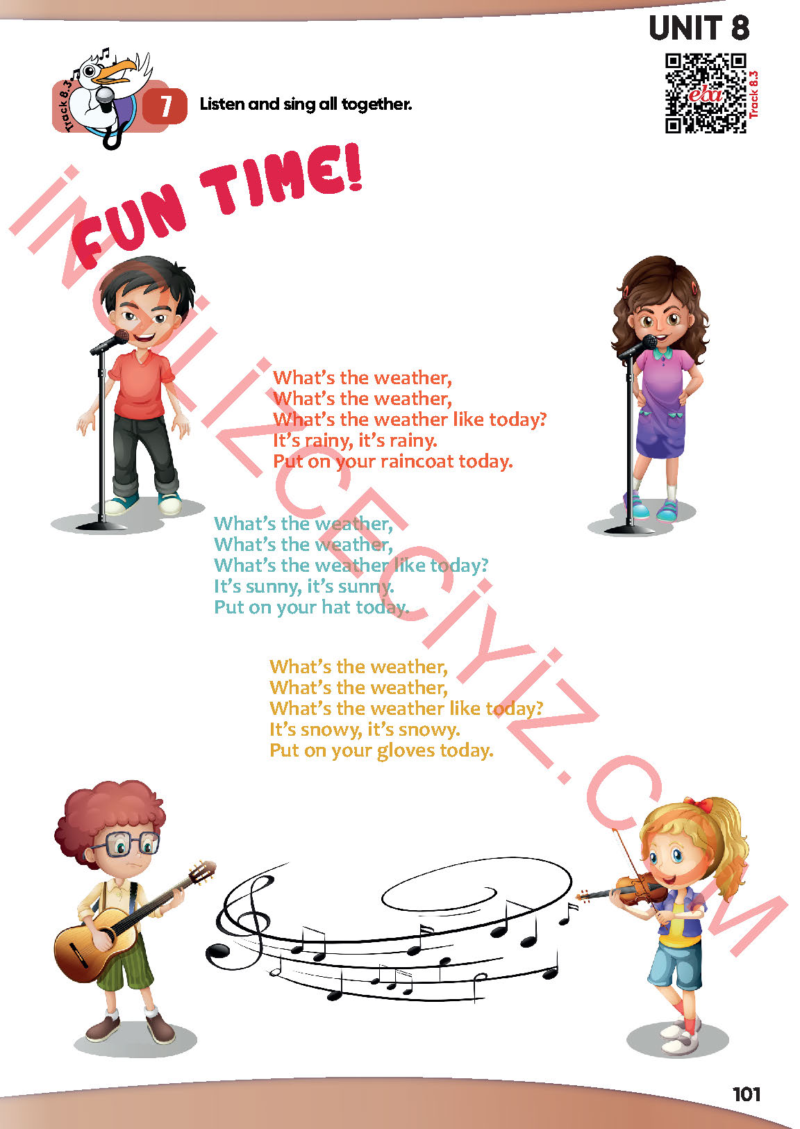 4. Sınıf Meb Yayınları İngilizce Ders Kitabı Sayfa 102 Cevapları