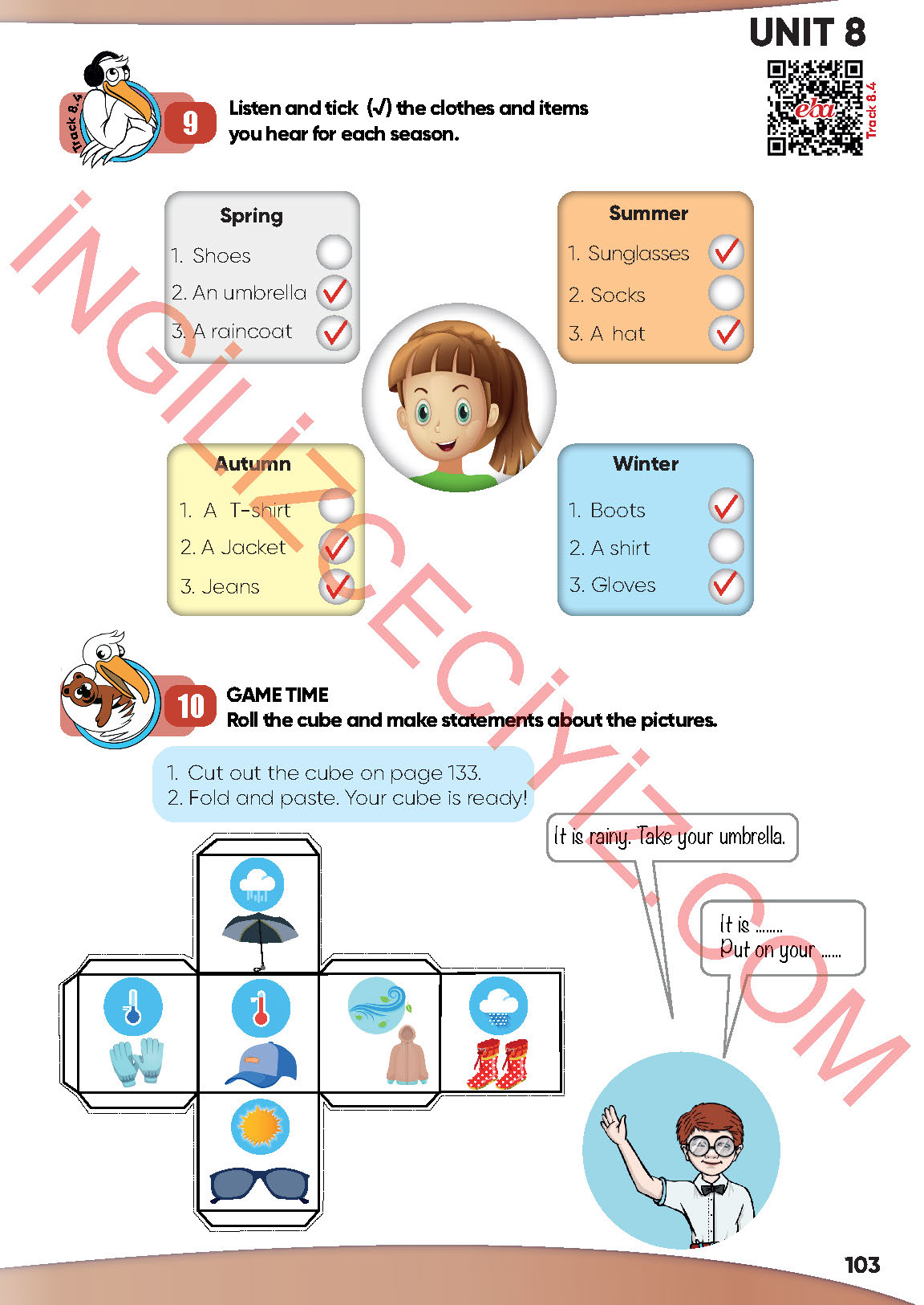 4. Sınıf Meb Yayınları İngilizce Ders Kitabı Sayfa 104 Cevapları