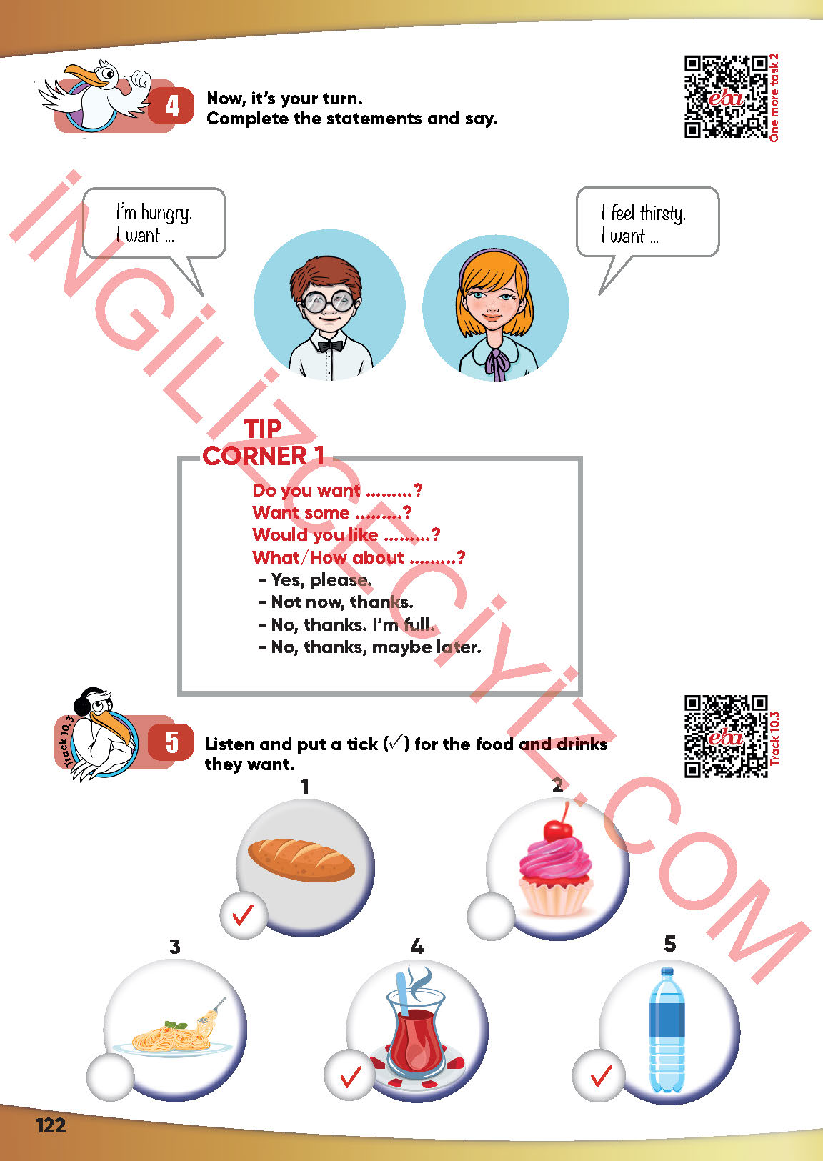 4. Sınıf Meb Yayınları İngilizce Ders Kitabı Sayfa 123 Cevapları