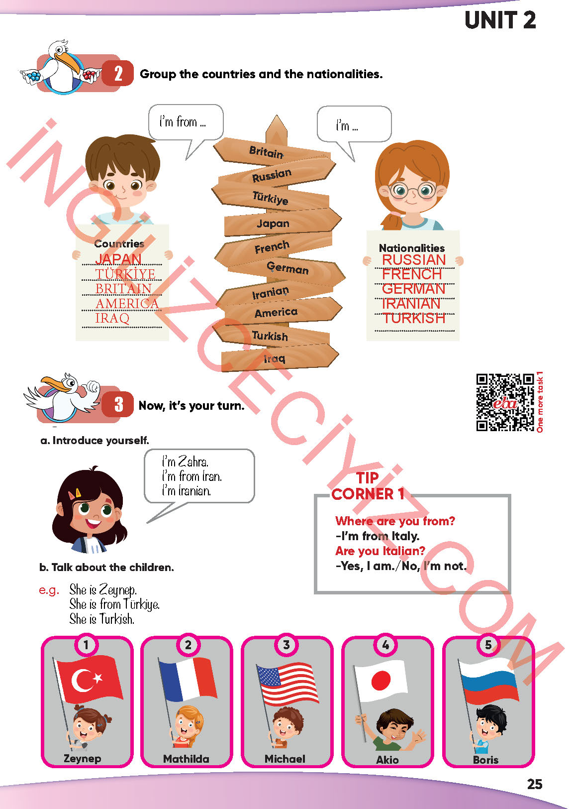 4. Sınıf Meb Yayınları İngilizce Ders Kitabı Sayfa 26 Cevapları