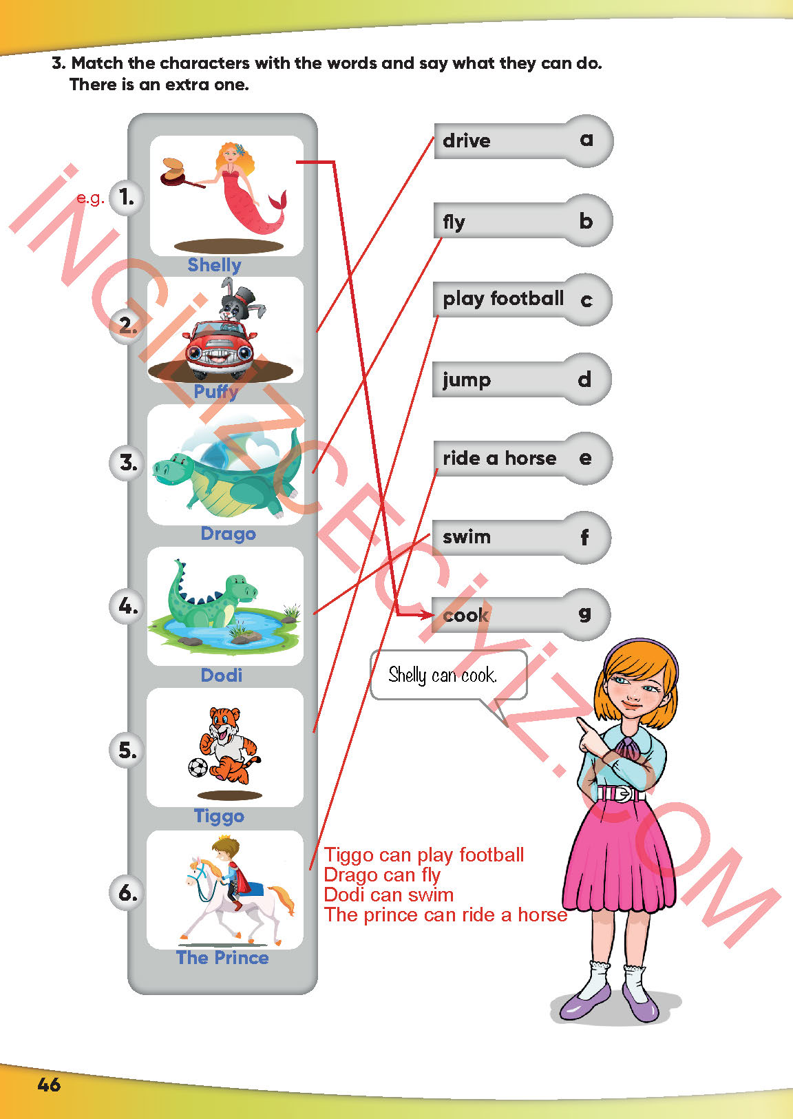 4. Sınıf Meb Yayınları İngilizce Ders Kitabı Sayfa 47 Cevapları
