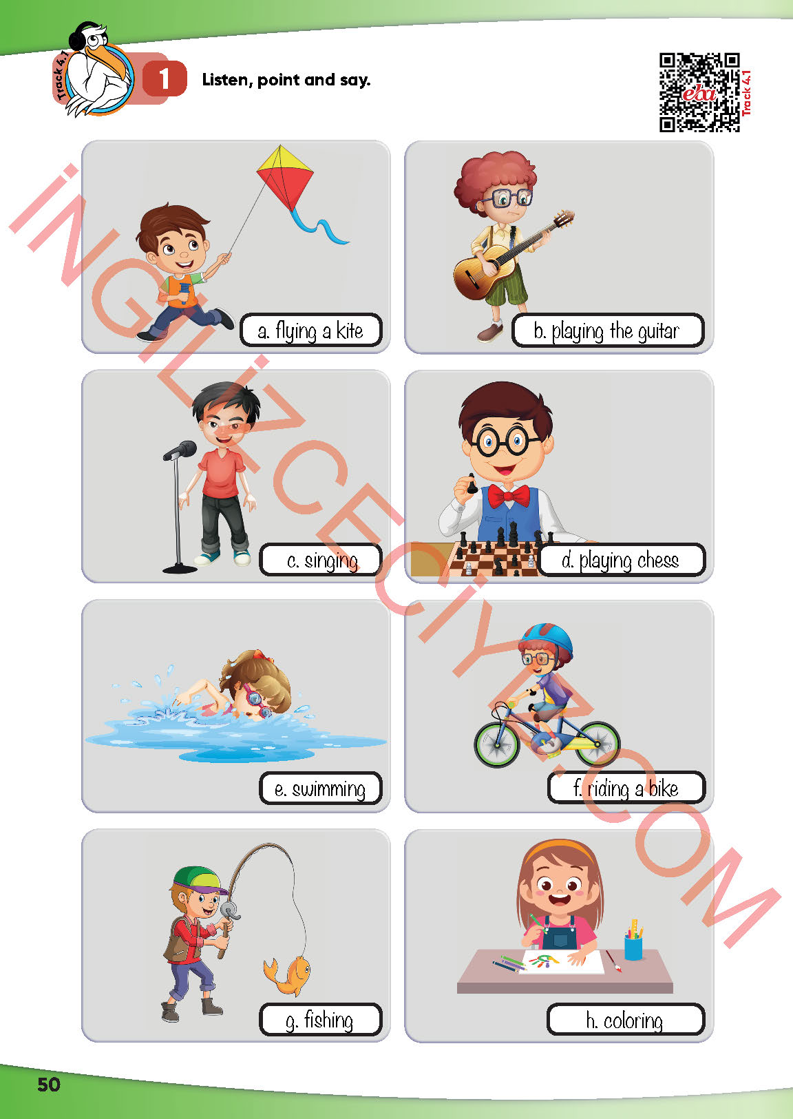 4. Sınıf Meb Yayınları İngilizce Ders Kitabı Sayfa 51 Cevapları