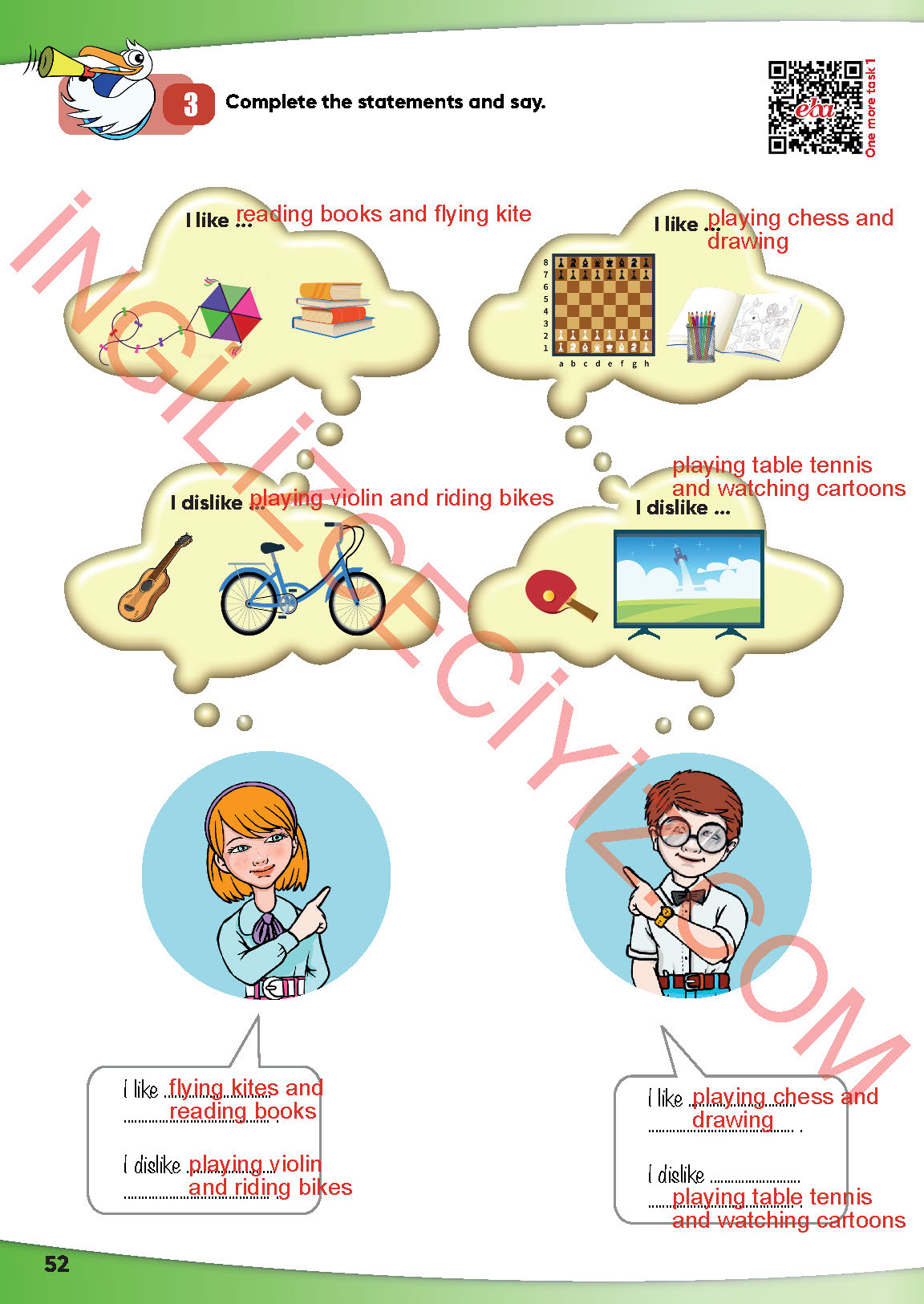 4. Sınıf Meb Yayınları İngilizce Ders Kitabı Sayfa 53 Cevapları