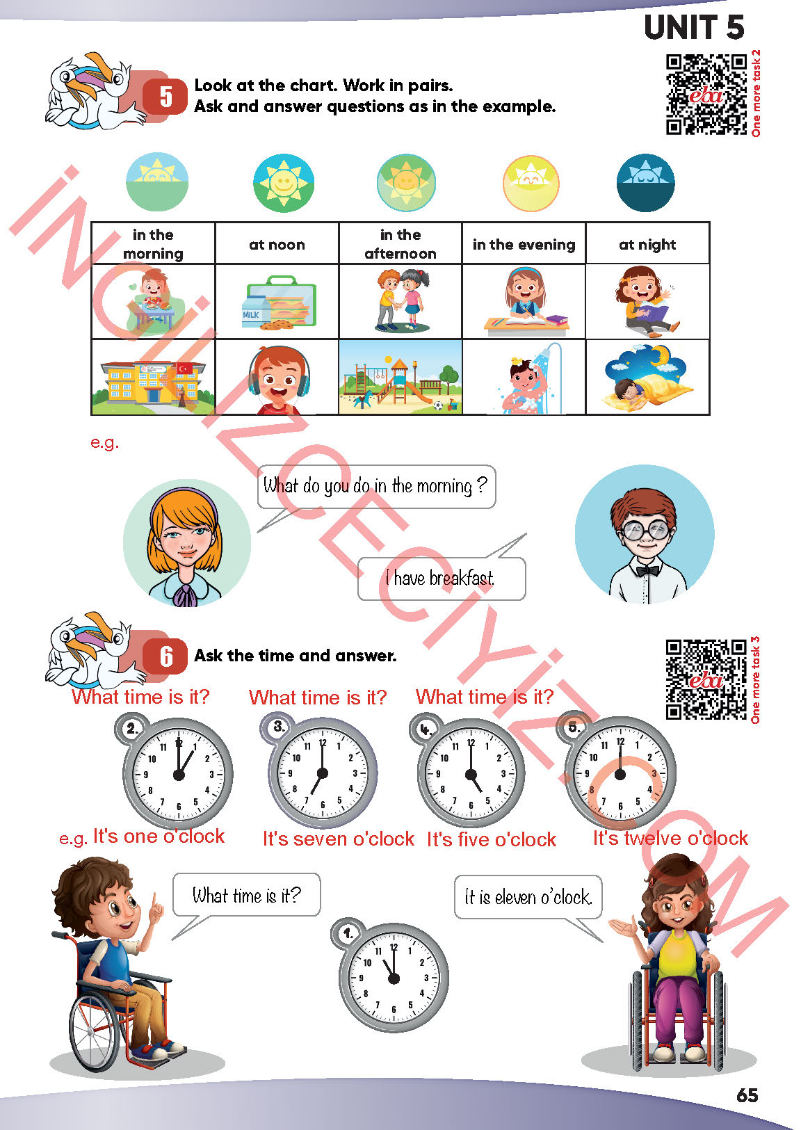4. Sınıf Meb Yayınları İngilizce Ders Kitabı Sayfa 66 Cevapları