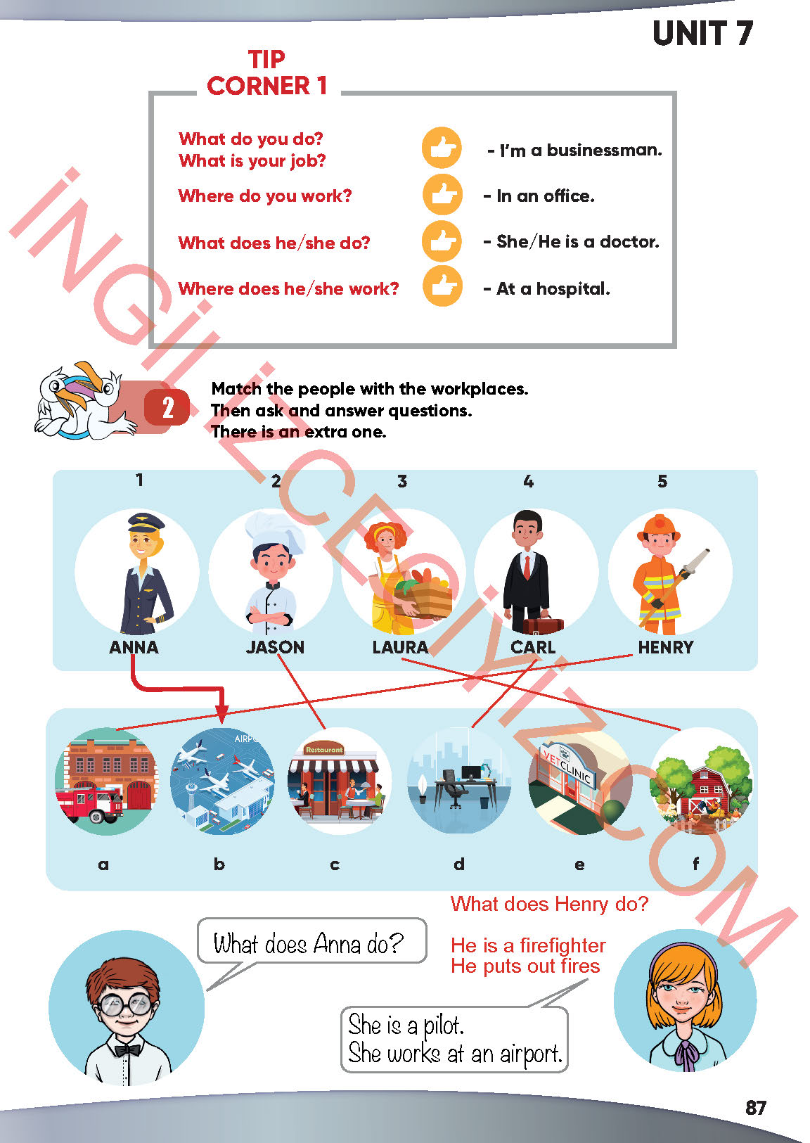 4. Sınıf Meb Yayınları İngilizce Ders Kitabı Sayfa 88 Cevapları