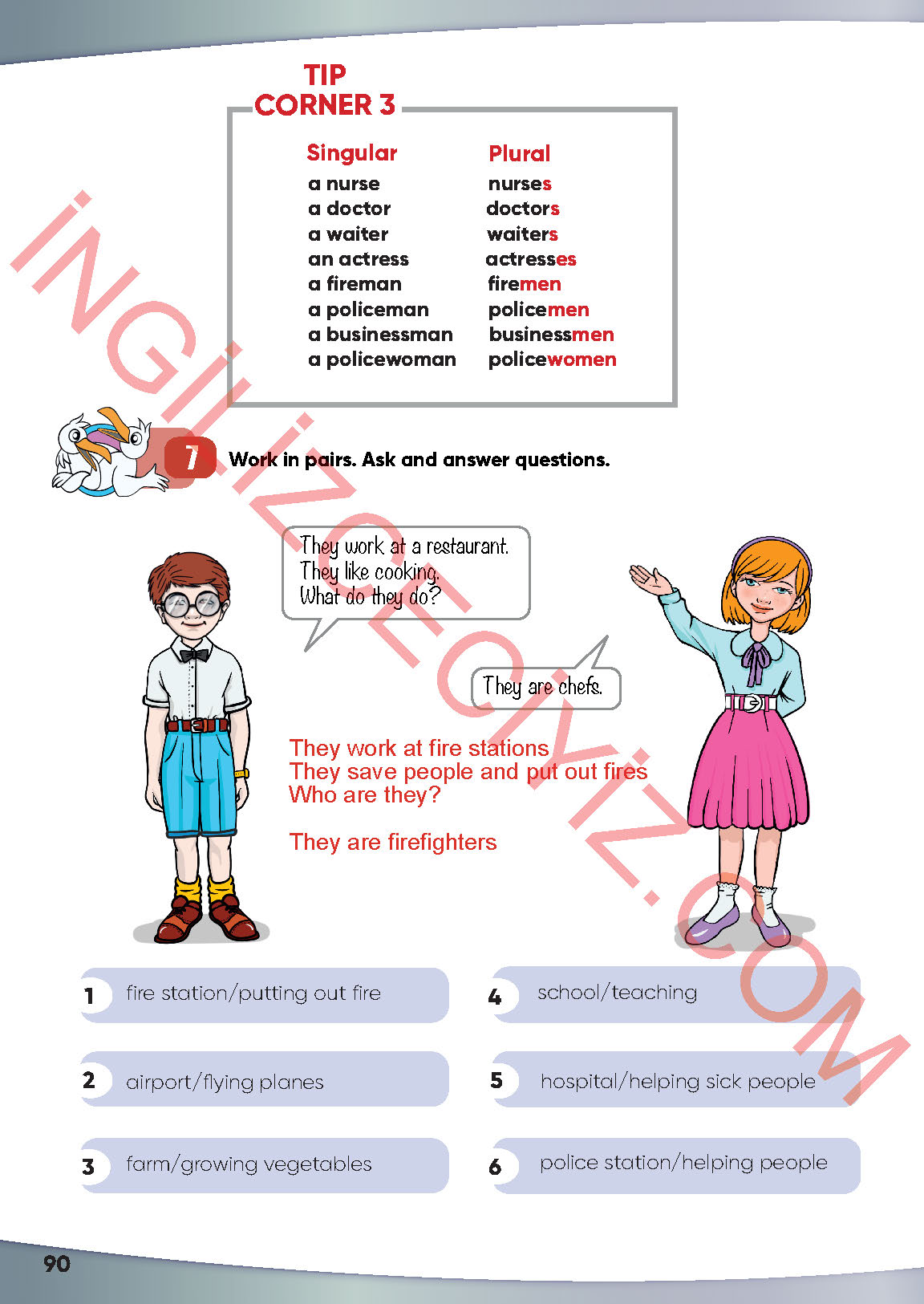 4. Sınıf Meb Yayınları İngilizce Ders Kitabı Sayfa 91 Cevapları