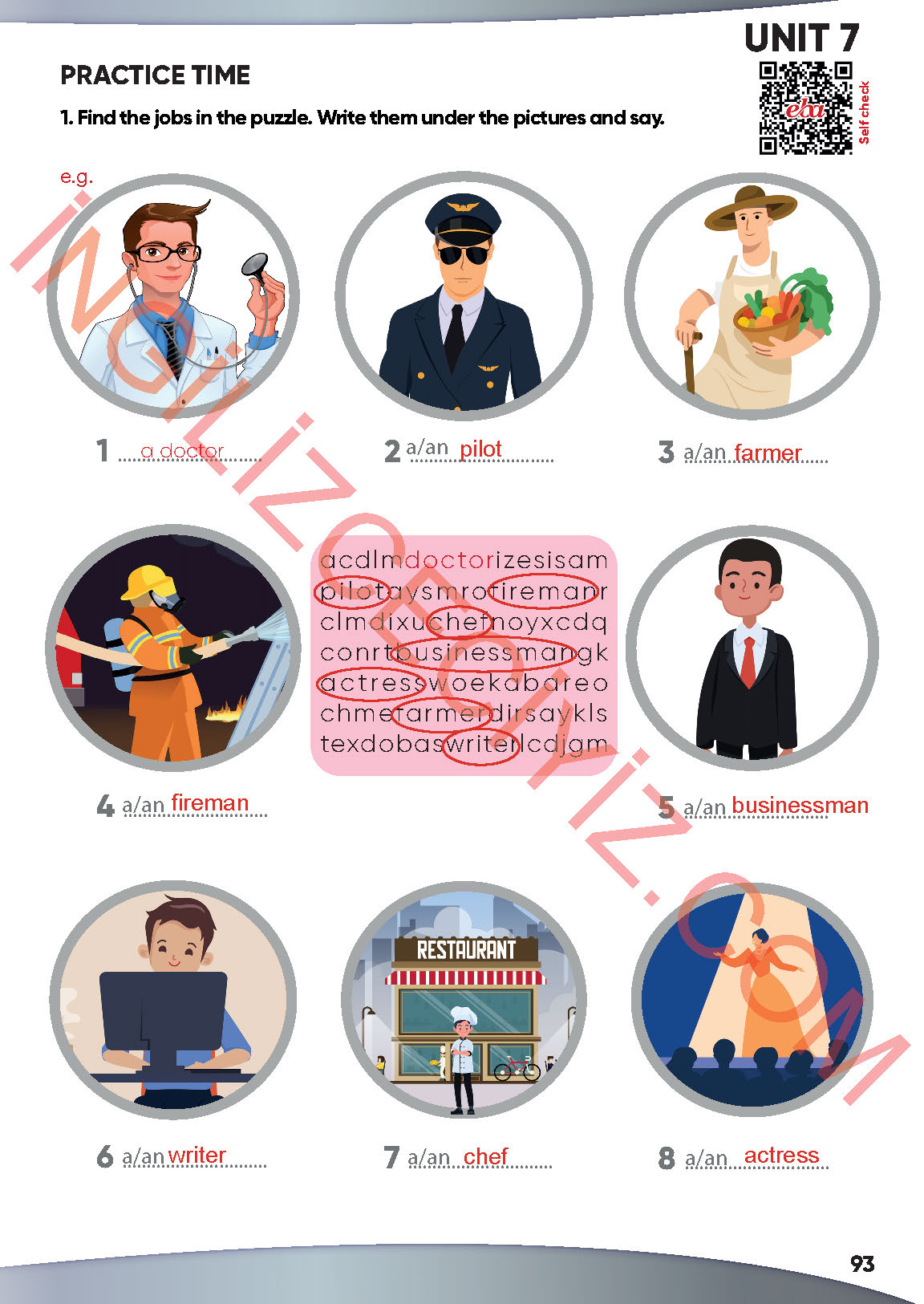 4. Sınıf Meb Yayınları İngilizce Ders Kitabı Sayfa 94 Cevapları