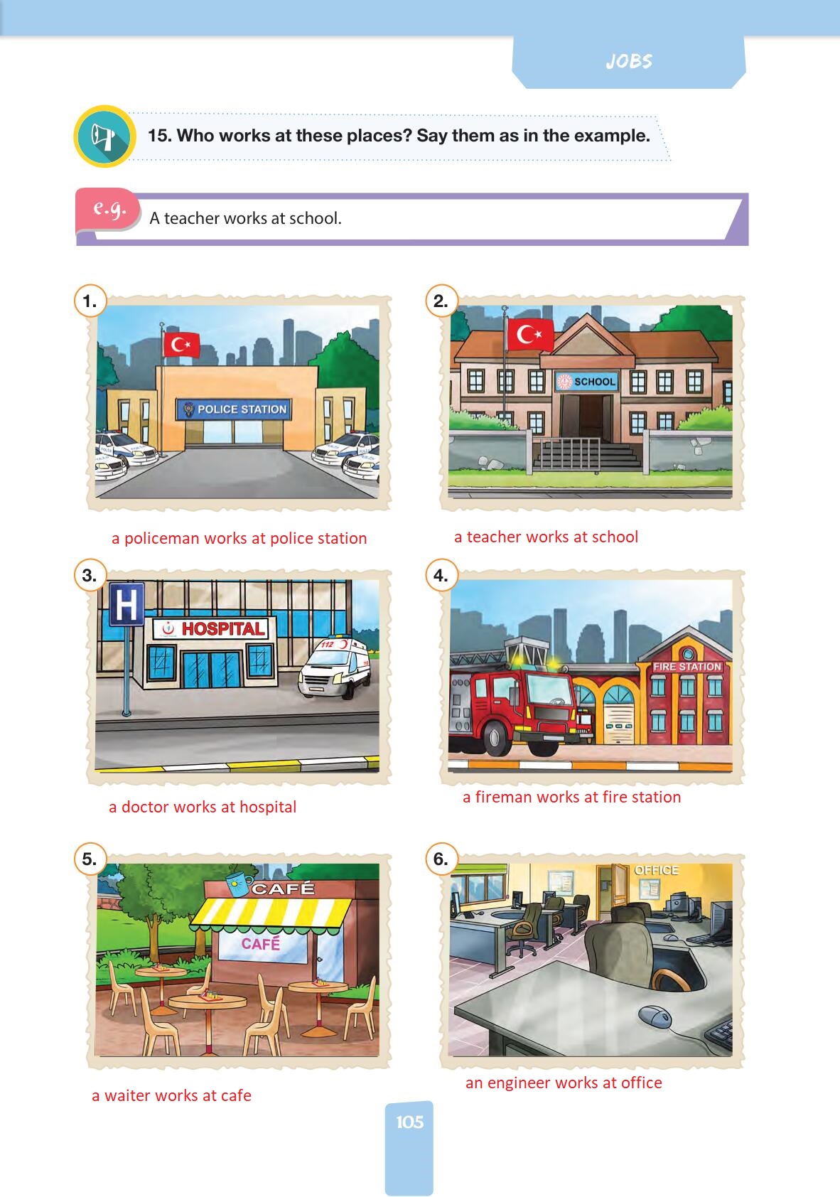 4. Sınıf Pasifik Yayınları İngilizce Ders Kitabı Sayfa 105 Cevapları