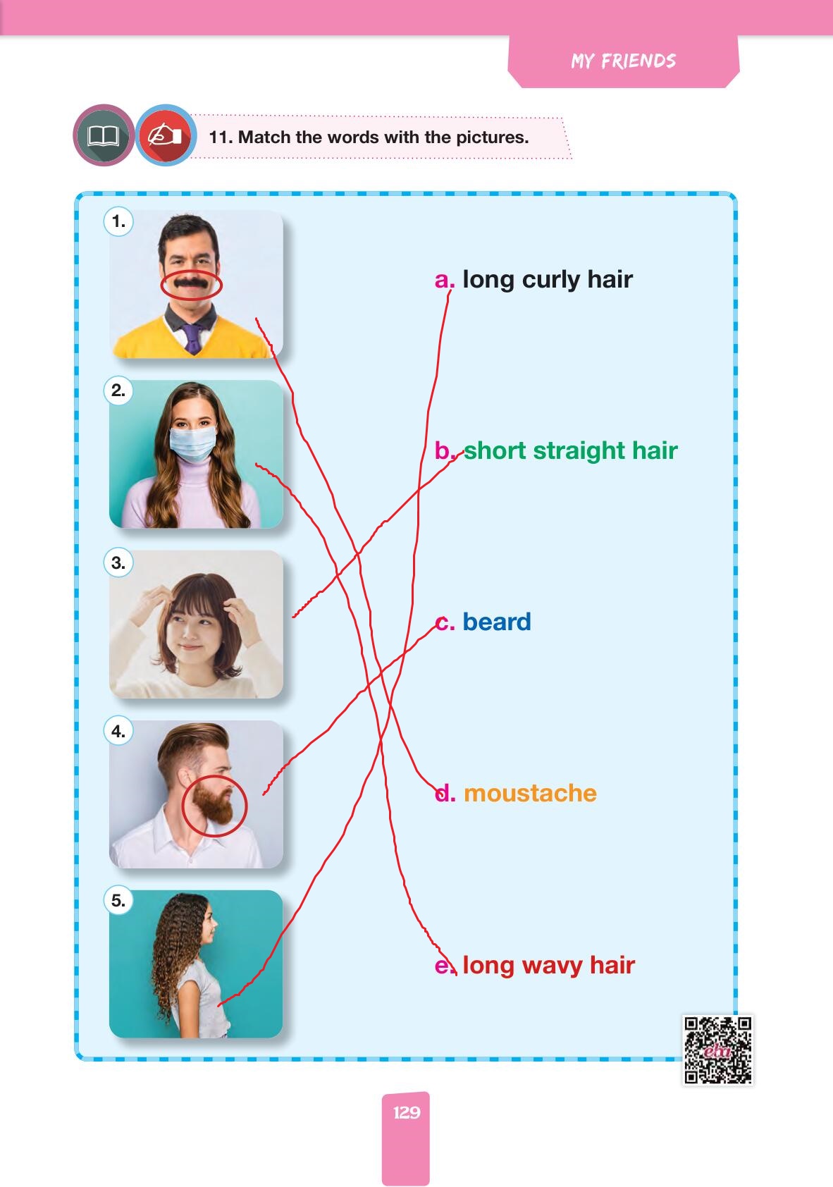 4. Sınıf Pasifik Yayınları İngilizce Ders Kitabı Sayfa 129 Cevapları