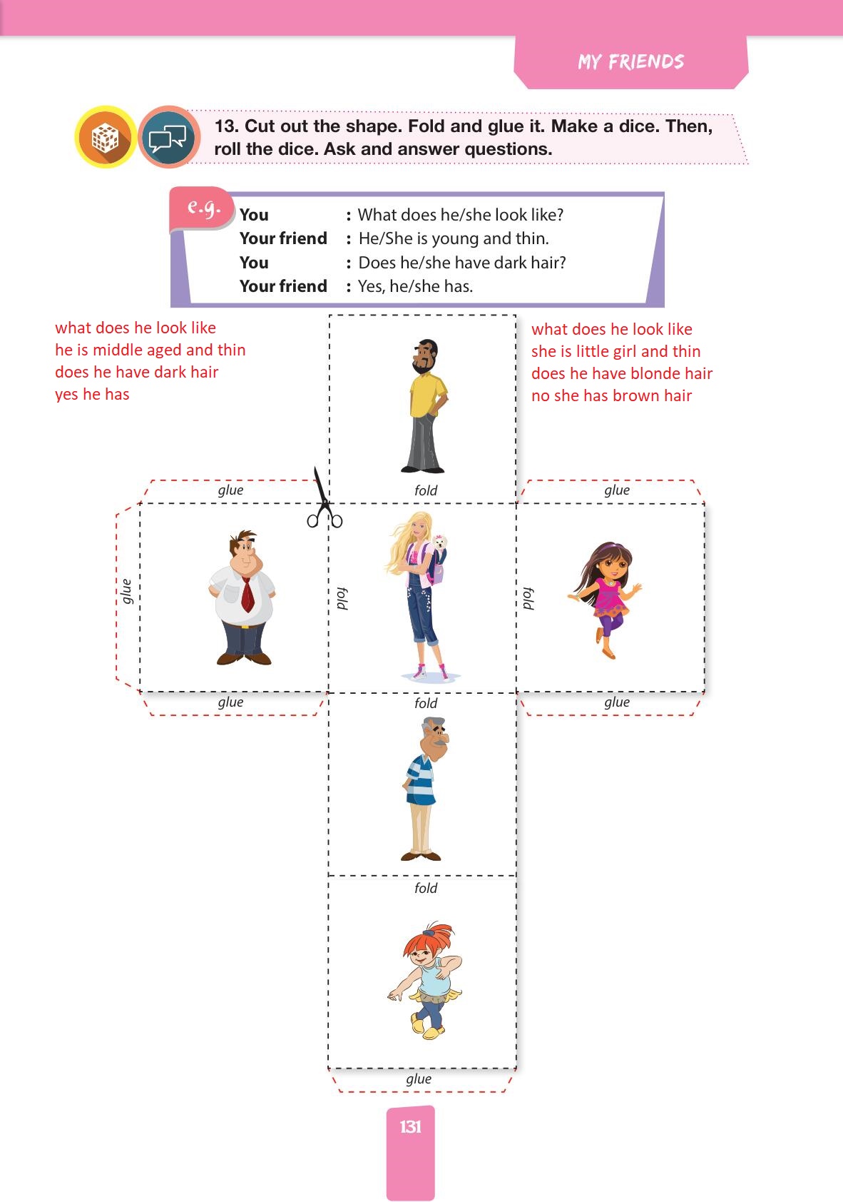 4. Sınıf Pasifik Yayınları İngilizce Ders Kitabı Sayfa 131 Cevapları