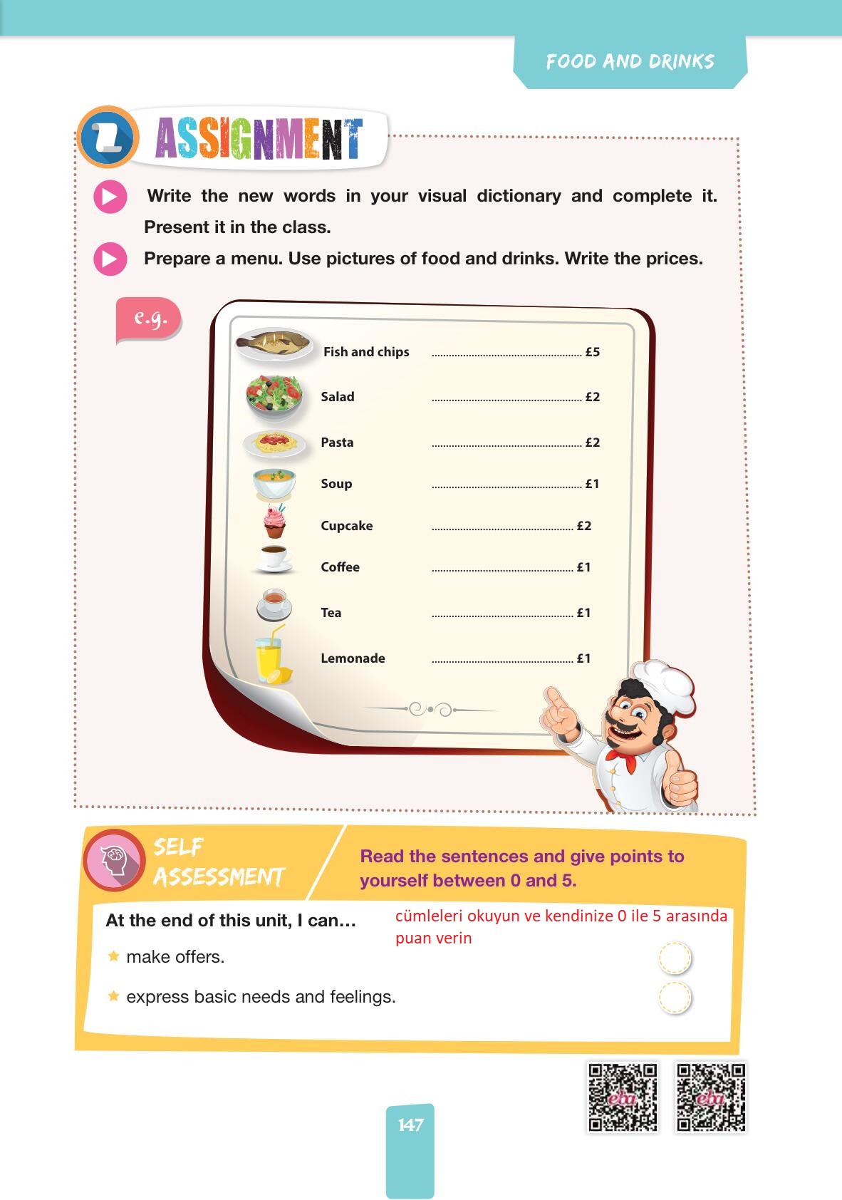 4. Sınıf Pasifik Yayınları İngilizce Ders Kitabı Sayfa 147 Cevapları