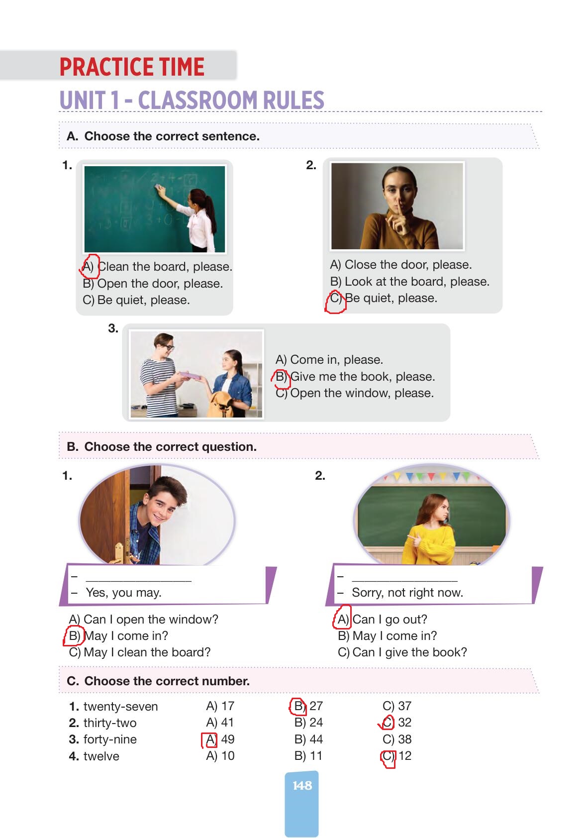 4. Sınıf Pasifik Yayınları İngilizce Ders Kitabı Sayfa 148 Cevapları