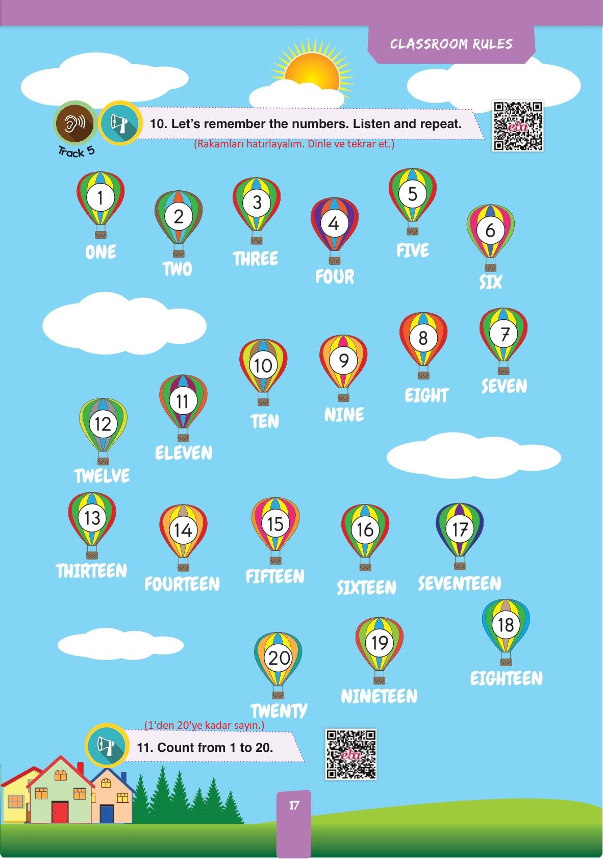 4. Sınıf Pasifik Yayınları İngilizce Ders Kitabı Sayfa 17 Cevapları