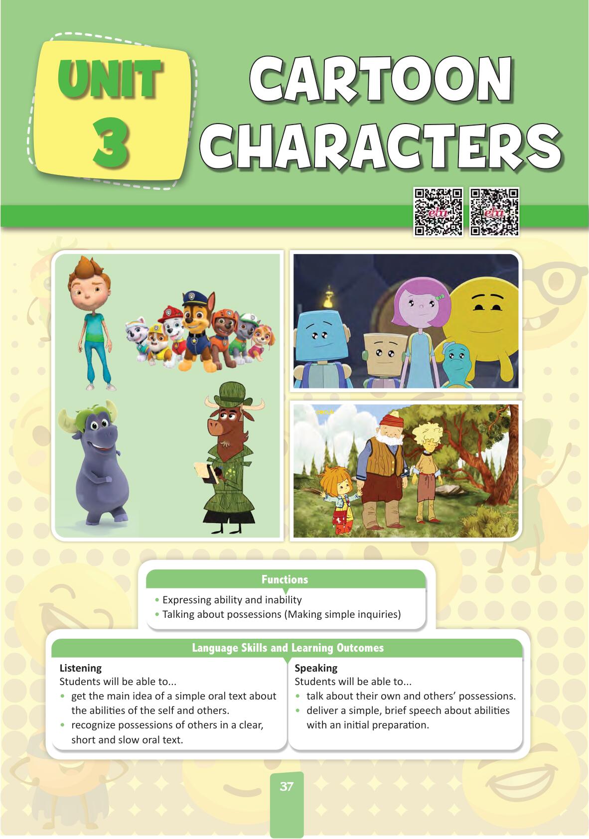 4. Sınıf Pasifik Yayınları İngilizce Ders Kitabı Sayfa 37 Cevapları