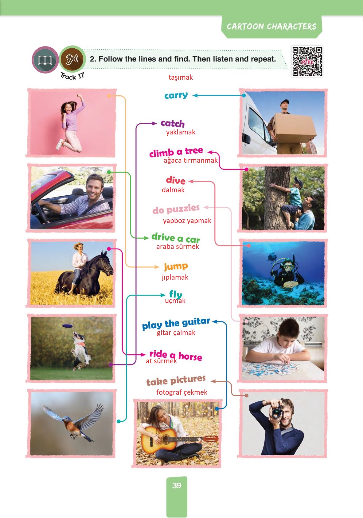 4. Sınıf Pasifik Yayınları İngilizce Ders Kitabı Sayfa 39 Cevapları