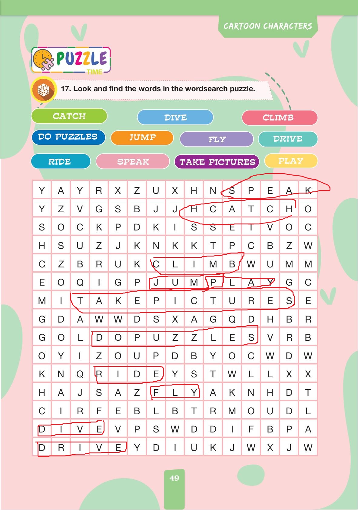 4. Sınıf Pasifik Yayınları İngilizce Ders Kitabı Sayfa 49 Cevapları