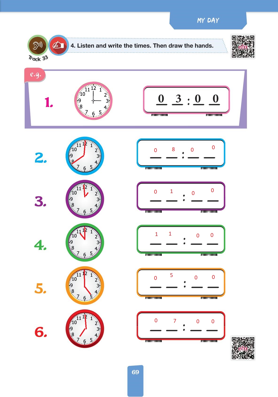 4. Sınıf Pasifik Yayınları İngilizce Ders Kitabı Sayfa 69 Cevapları