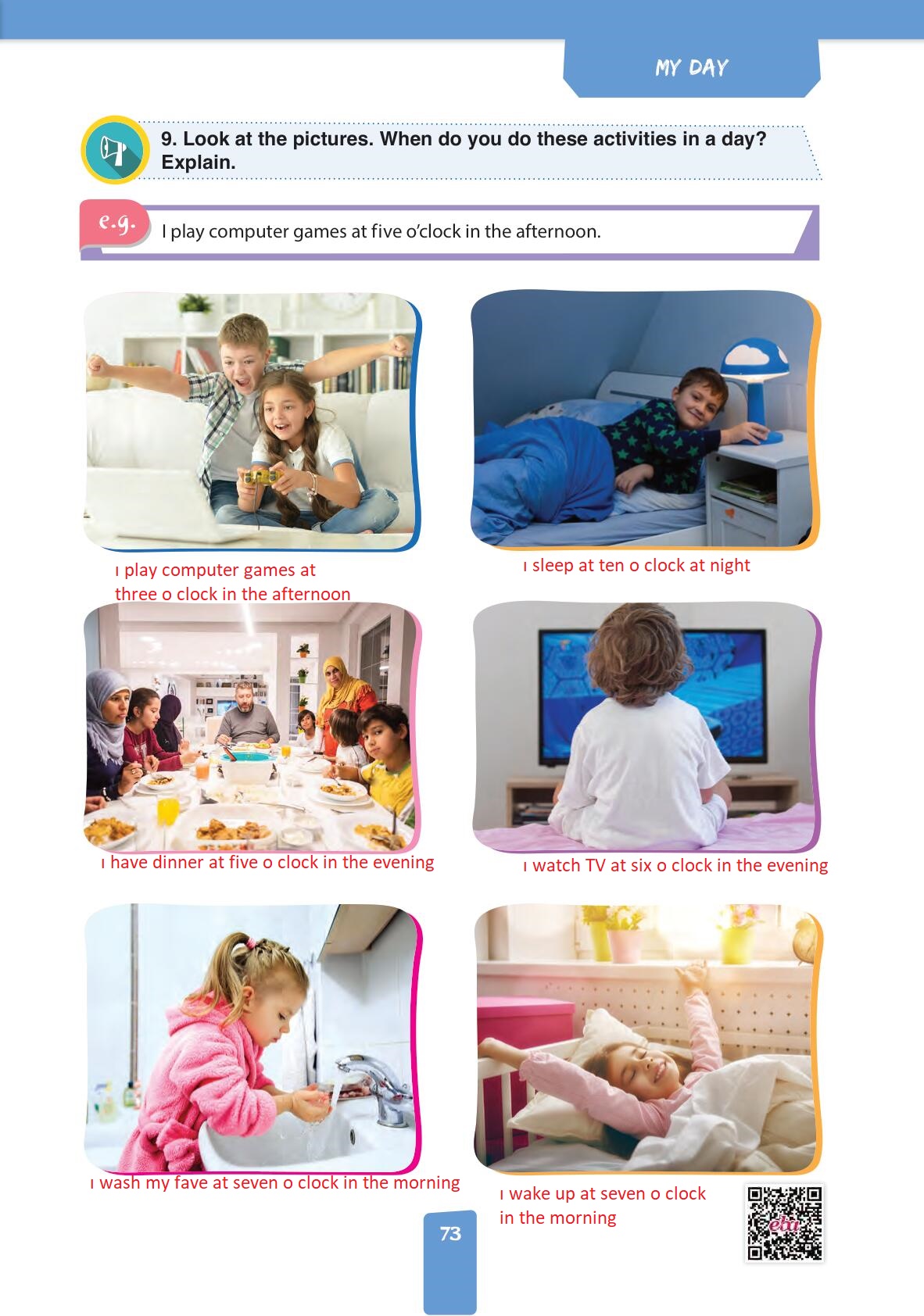 4. Sınıf Pasifik Yayınları İngilizce Ders Kitabı Sayfa 73 Cevapları