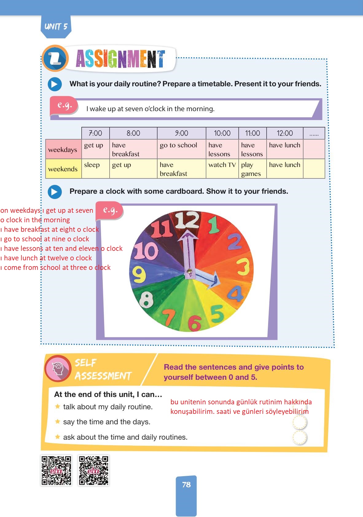 4. Sınıf Pasifik Yayınları İngilizce Ders Kitabı Sayfa 78 Cevapları