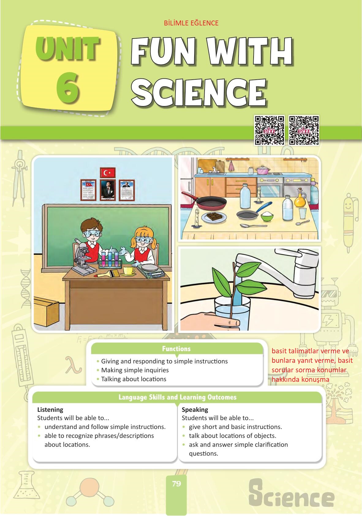 4. Sınıf Pasifik Yayınları İngilizce Ders Kitabı Sayfa 79 Cevapları