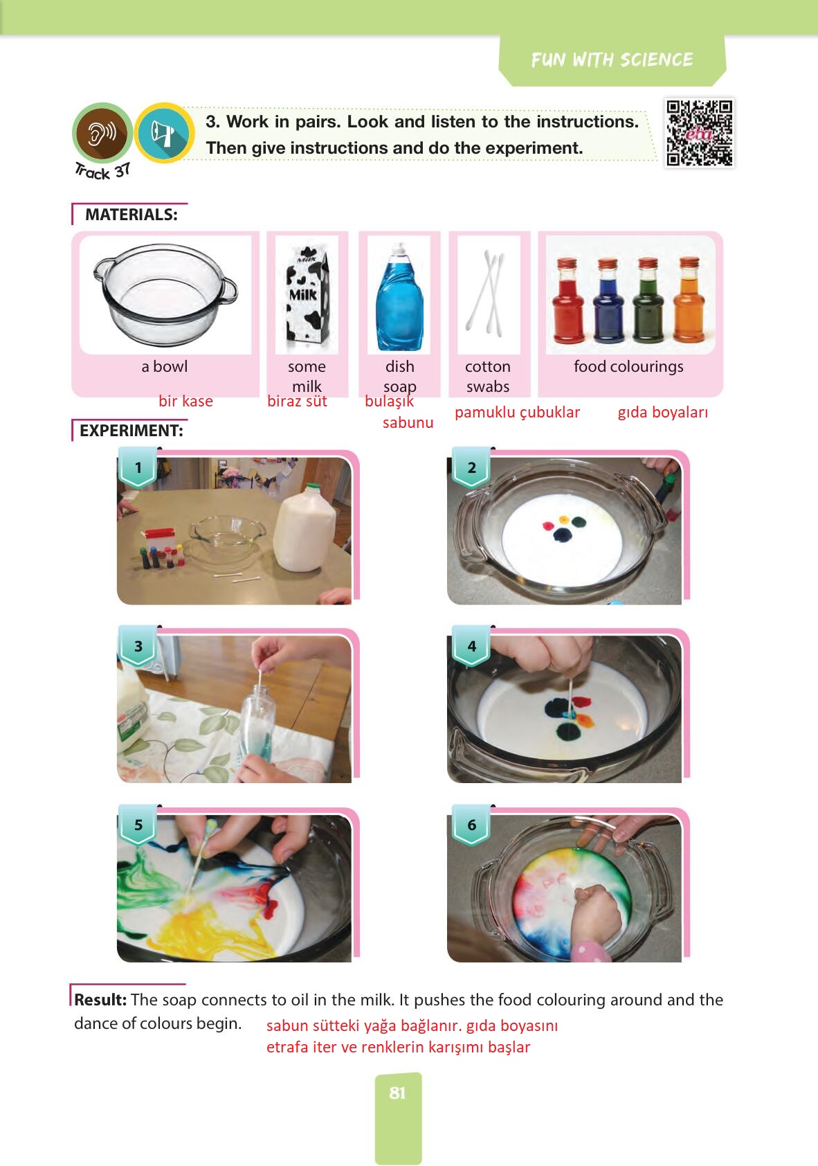 4. Sınıf Pasifik Yayınları İngilizce Ders Kitabı Sayfa 81 Cevapları