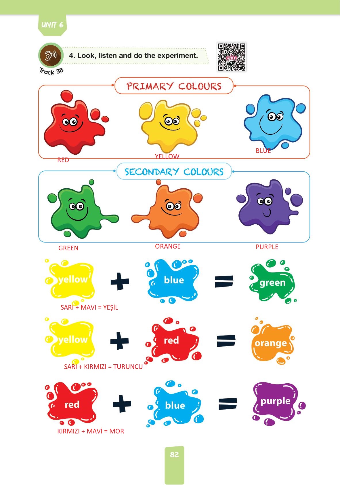 4. Sınıf Pasifik Yayınları İngilizce Ders Kitabı Sayfa 82 Cevapları