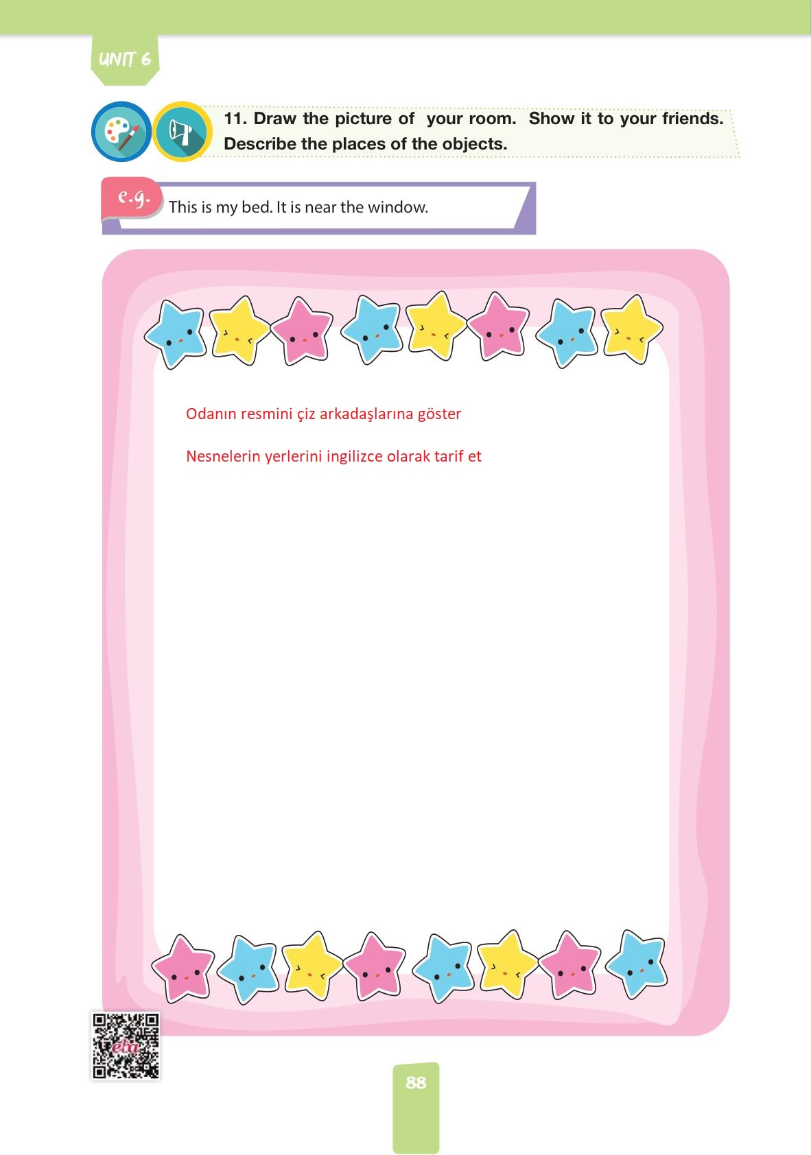 4. Sınıf Pasifik Yayınları İngilizce Ders Kitabı Sayfa 88 Cevapları