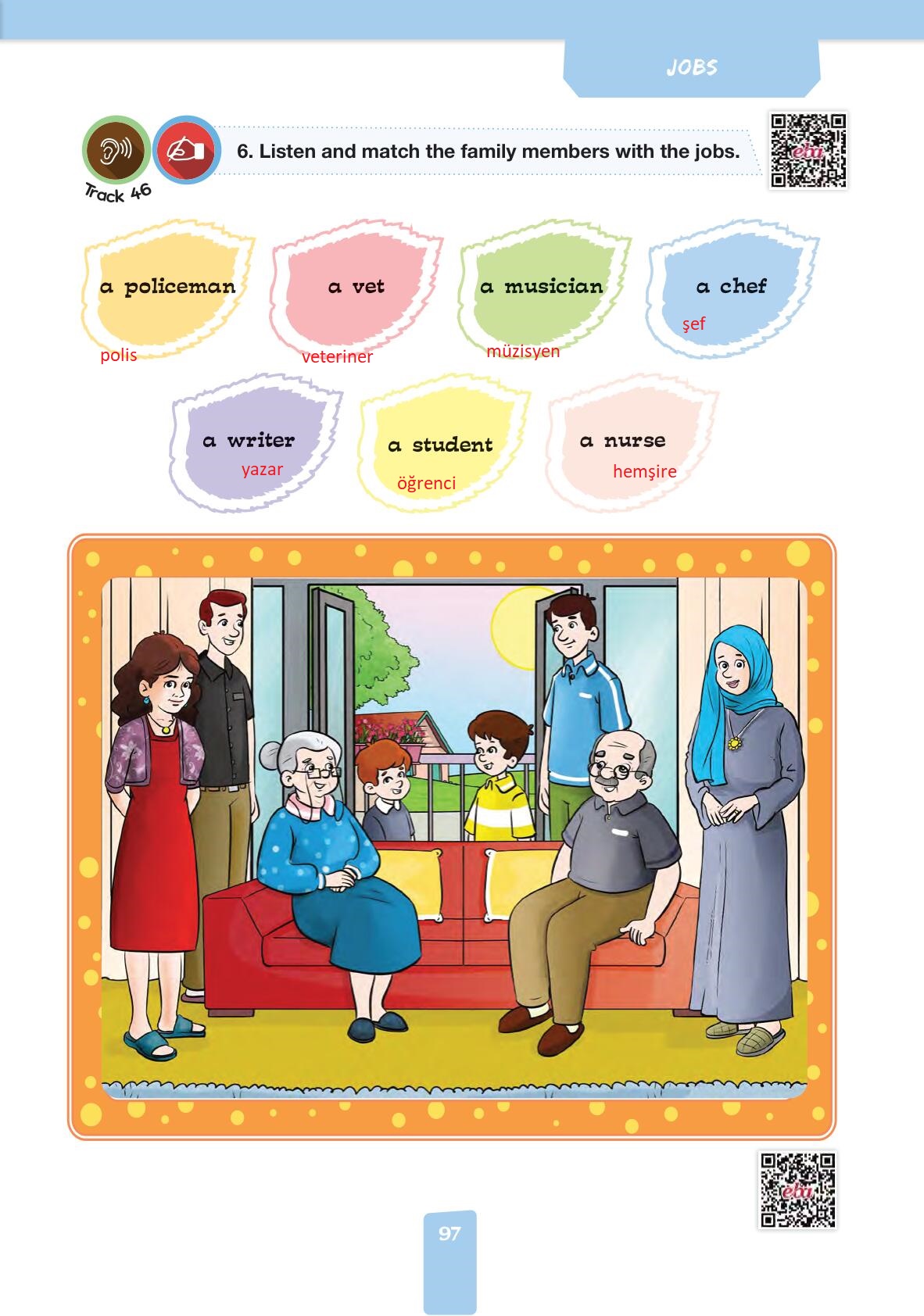 4. Sınıf Pasifik Yayınları İngilizce Ders Kitabı Sayfa 97 Cevapları