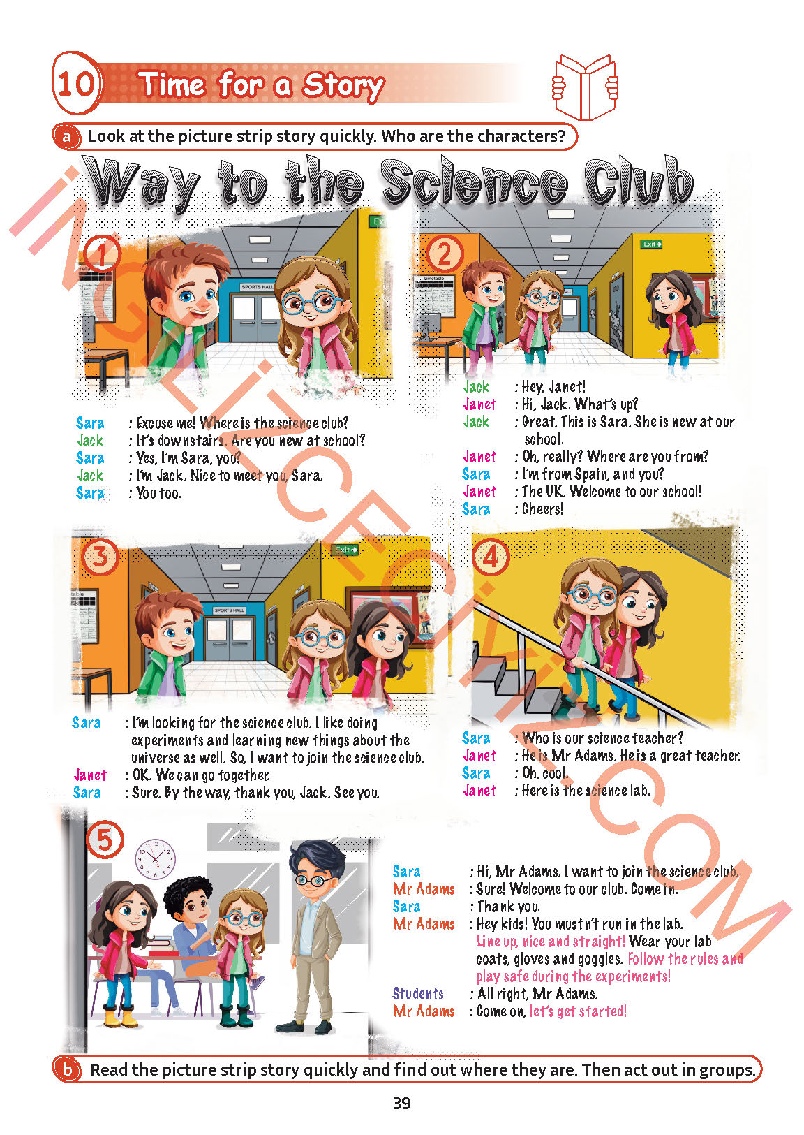 5. Sınıf Meb Yayınları İngilizce Ders Kitabı Sayfa 40 Cevapları