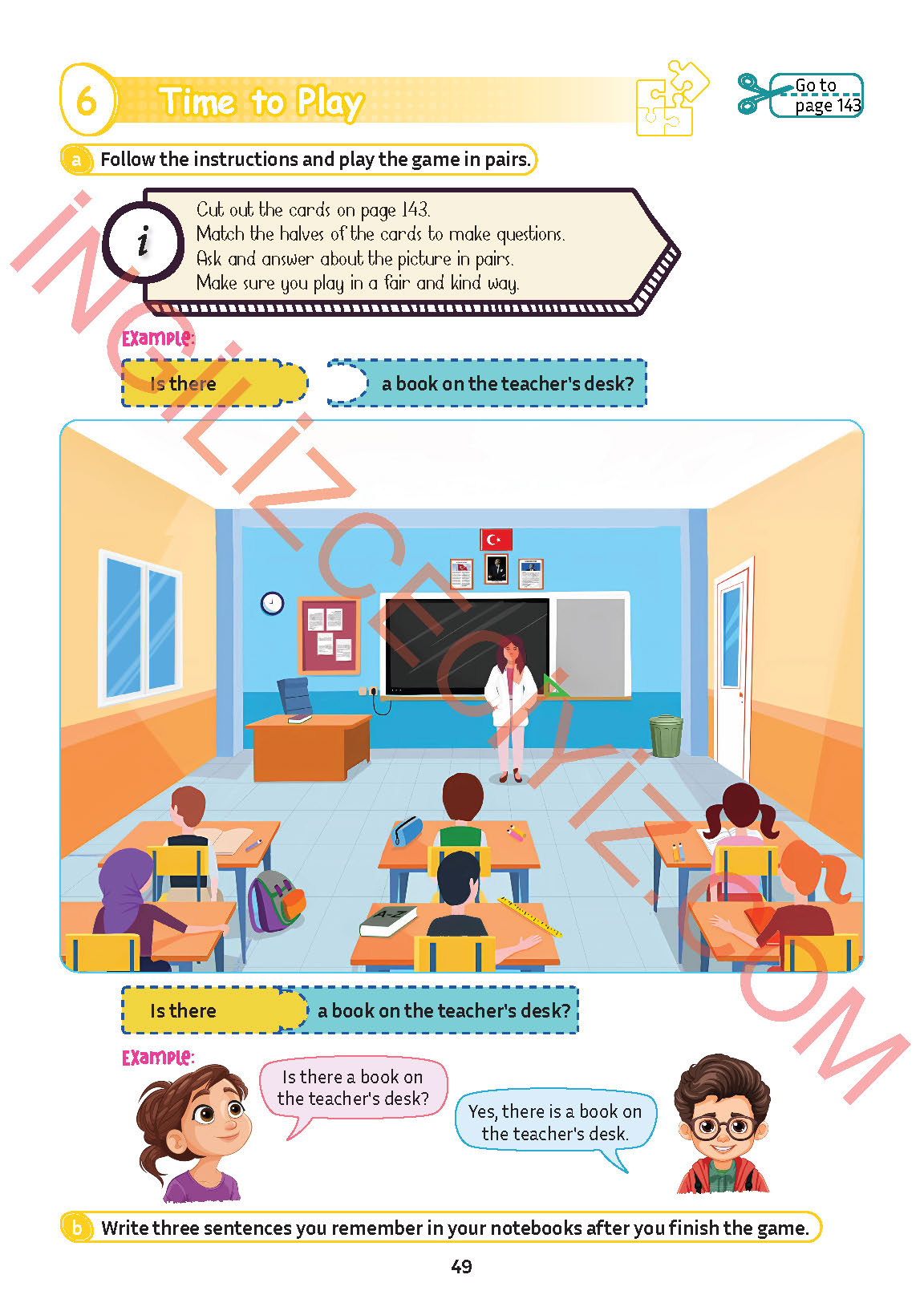 5. Sınıf Meb Yayınları İngilizce Ders Kitabı Sayfa 50 Cevapları