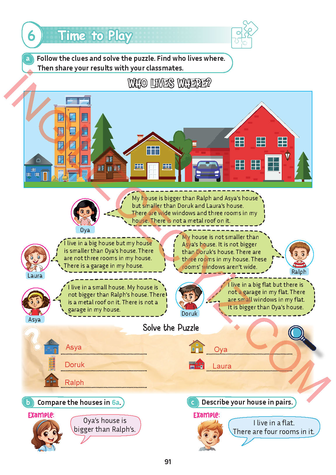 5. Sınıf Meb Yayınları İngilizce Ders Kitabı Sayfa 92 Cevapları